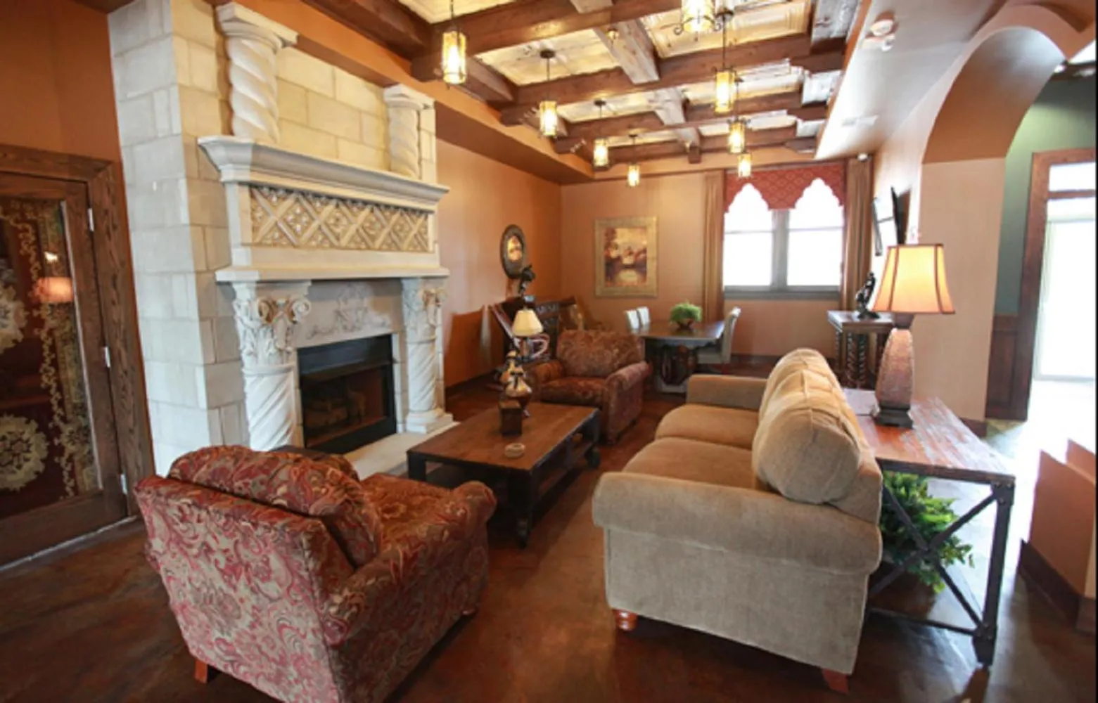 Lobby or reception in The Campbell Hotel