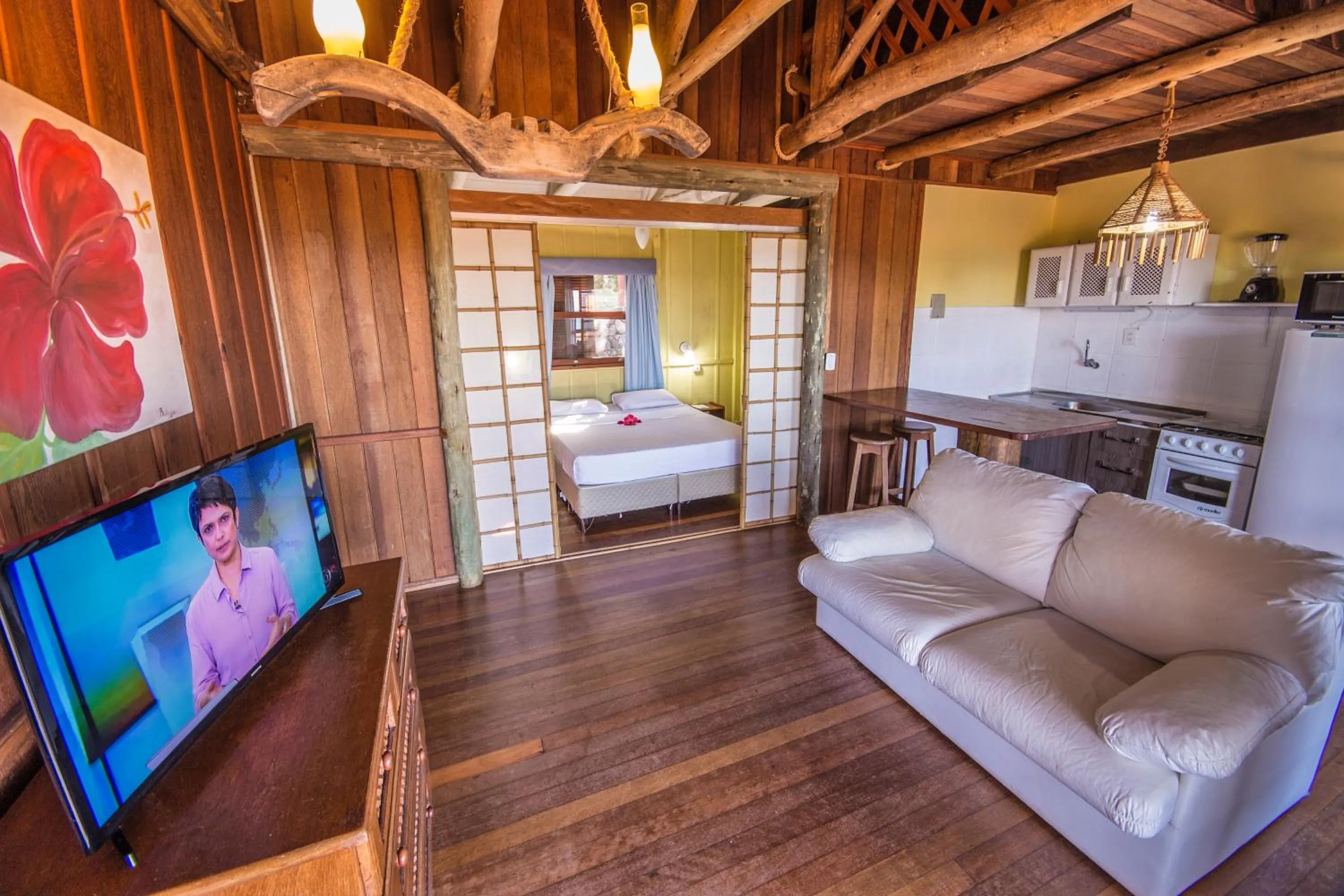 Bed in Vida Sol e Mar Ecoresort