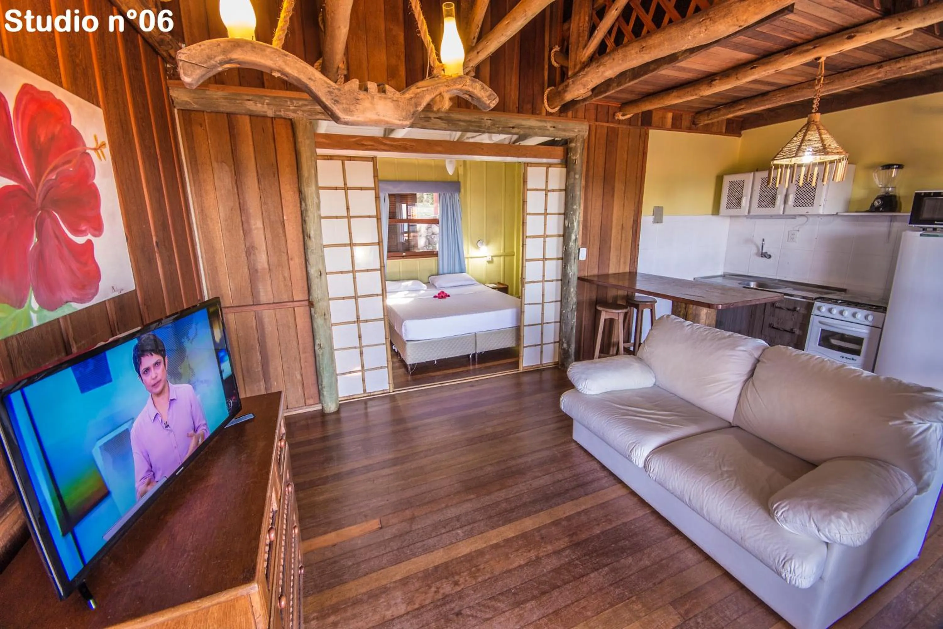 Bed in Vida Sol e Mar Ecoresort