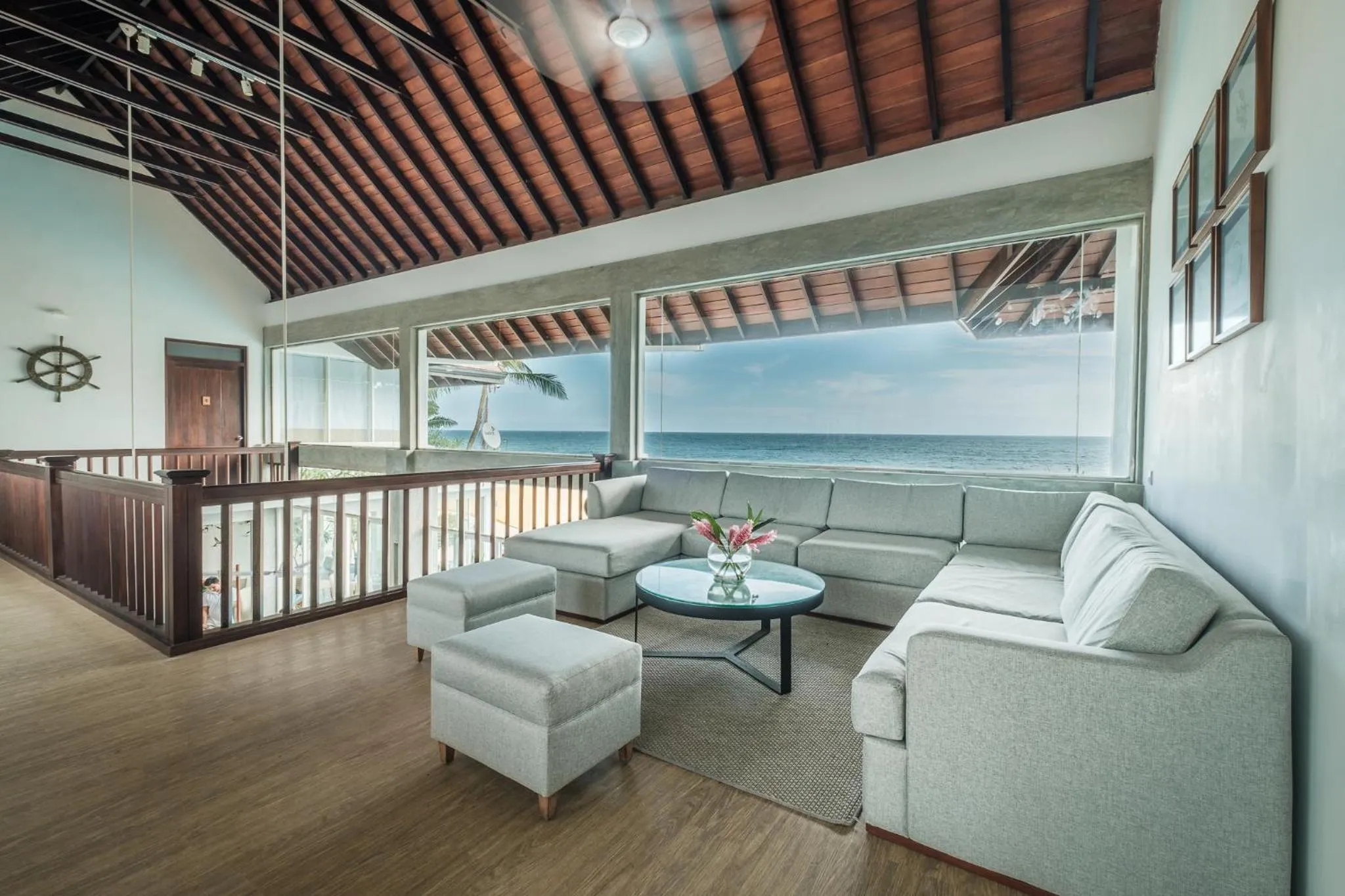 Communal lounge/ TV room in The Beach House by Reveal