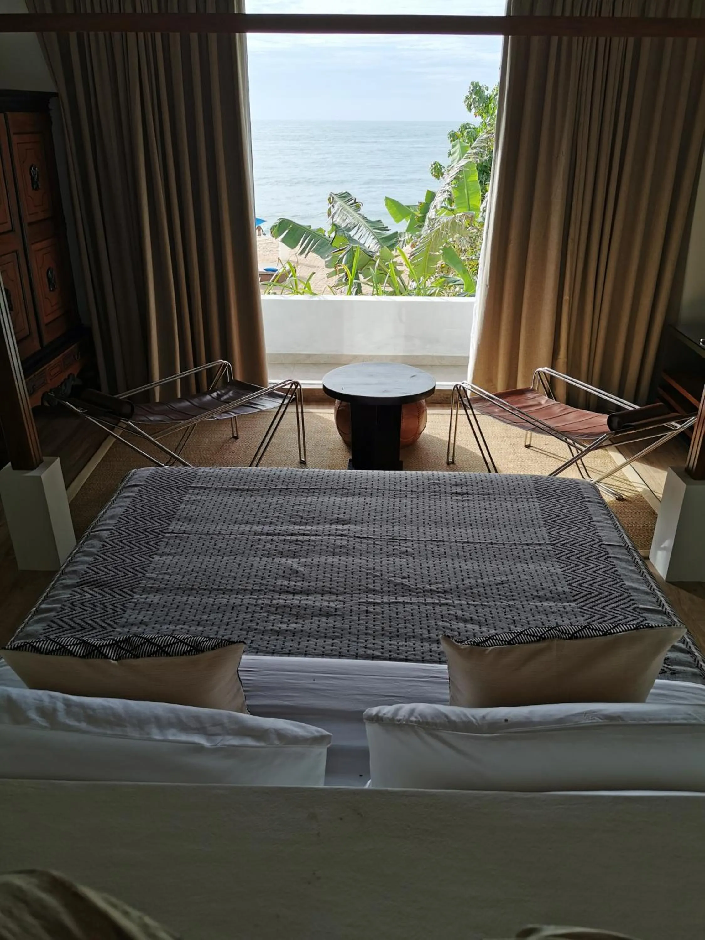 View (from property/room), Bed in The Beach House by Reveal
