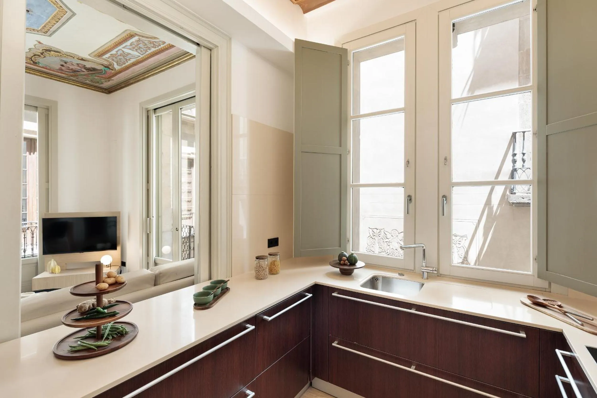 Kitchen or kitchenette in Ola Living Portaferrissa