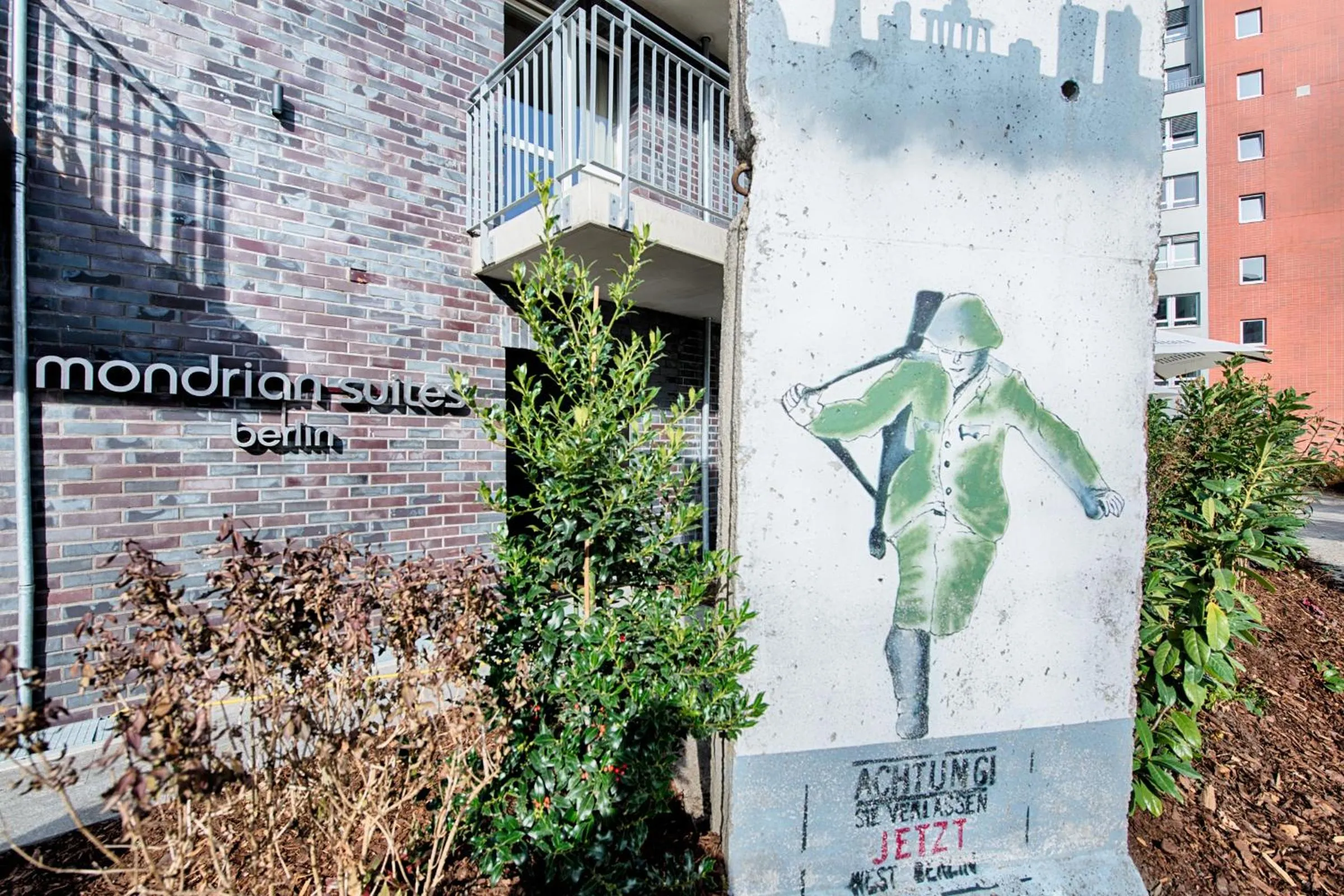 Facade/entrance in Mondrian Suites Berlin am Checkpoint Charlie