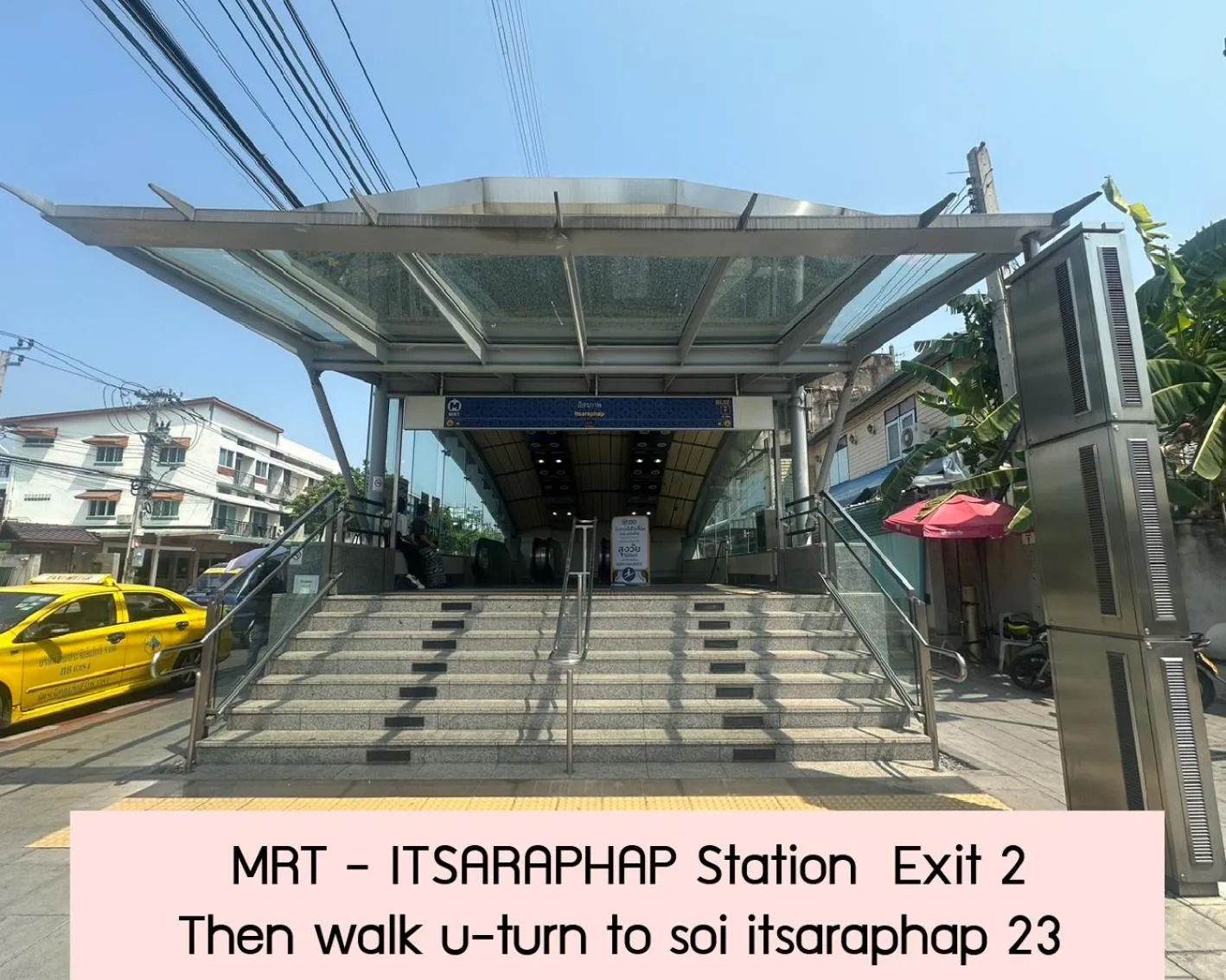 Achcha hotel - itsaraphap MRT station - Wat Arun