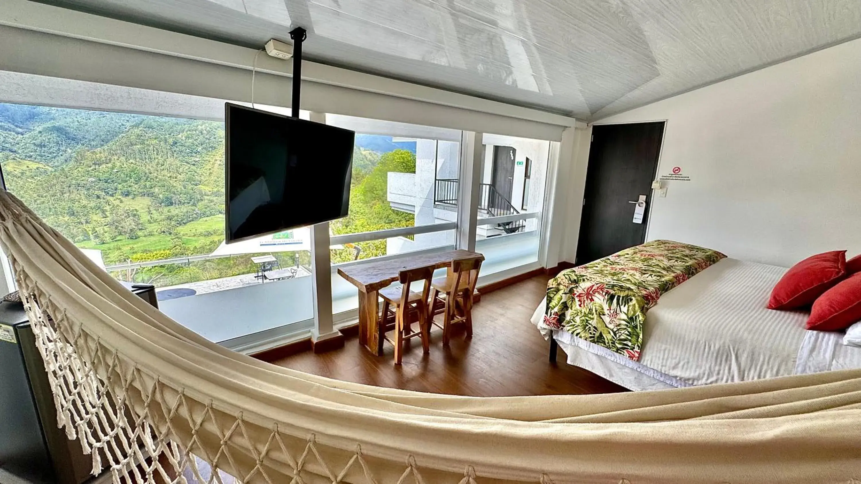 King Room with Mountain View in Hotel El Mirador del Cocora King Room with Mountain View in Hotel El Mirador del Cocora