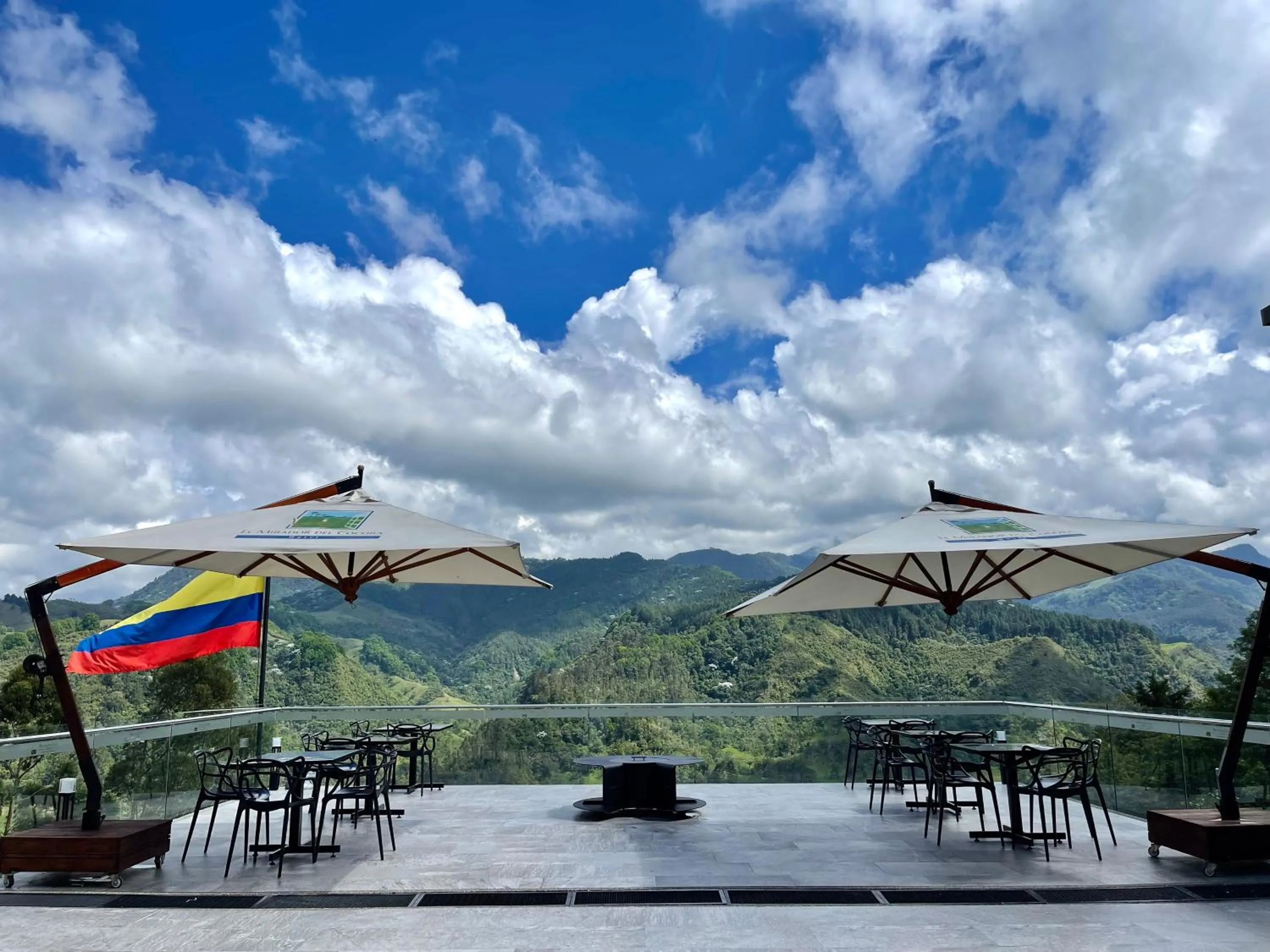 Balcony/Terrace in Hotel El Mirador del Cocora
