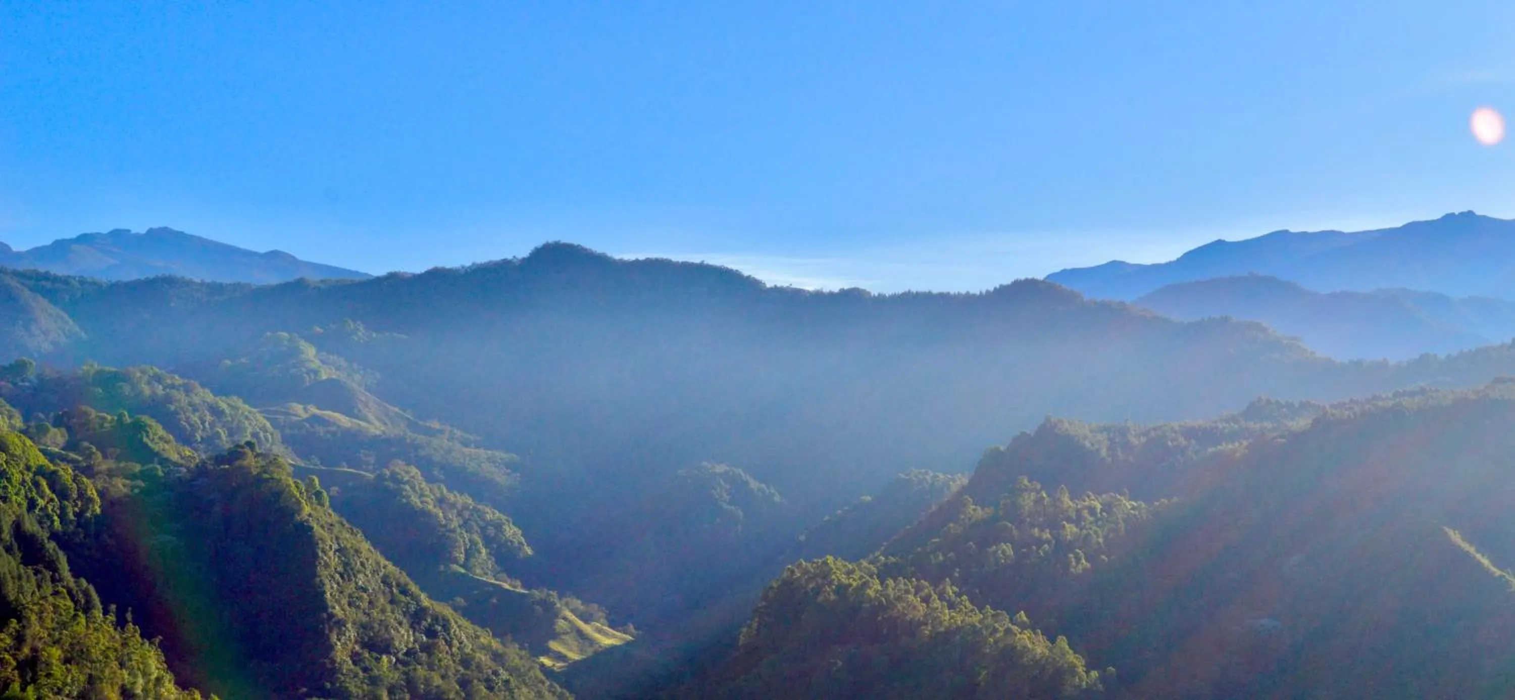 Mountain view in Hotel El Mirador del Cocora