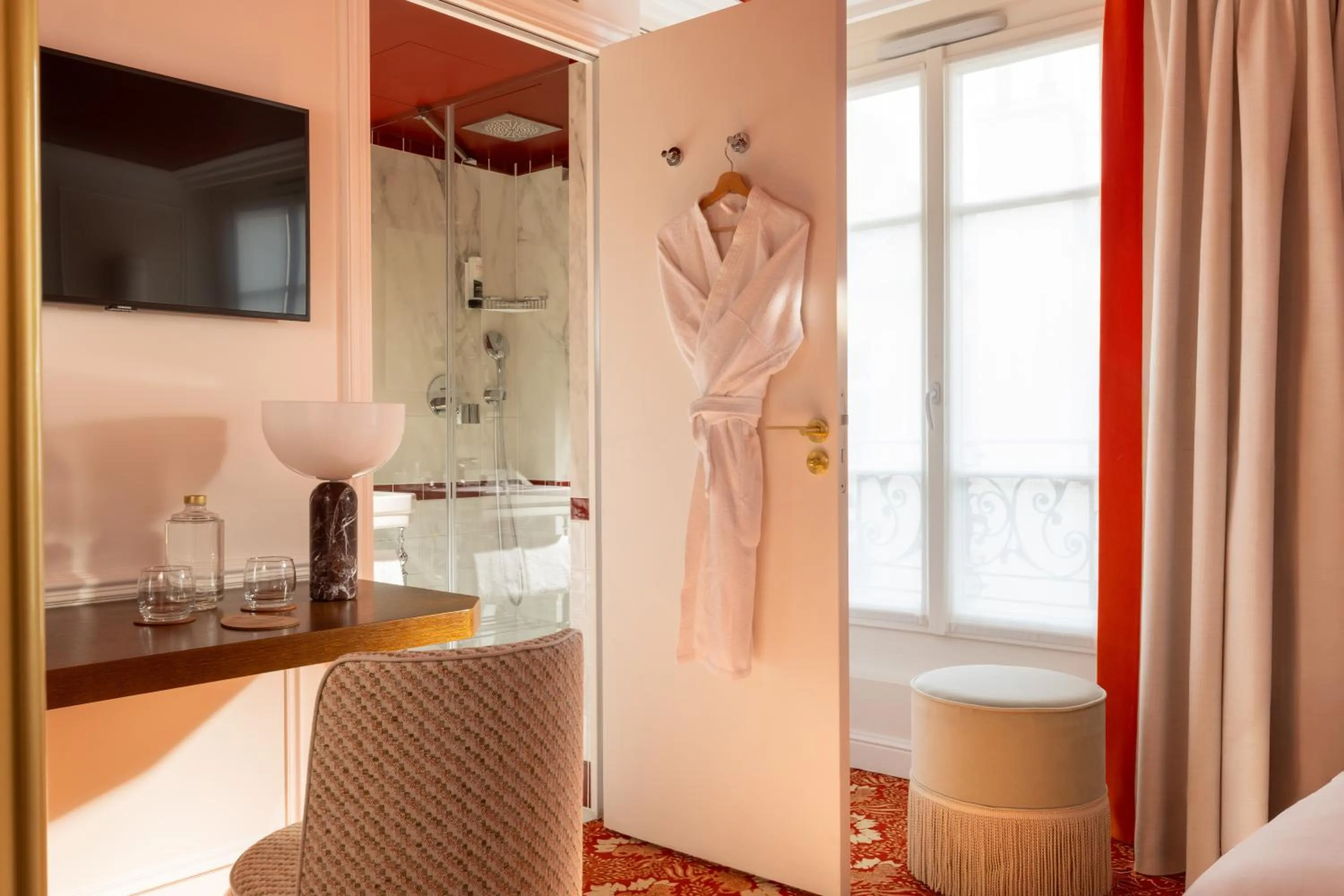 Bedroom in Almarine Eiffel Hotel & Spa by Malone