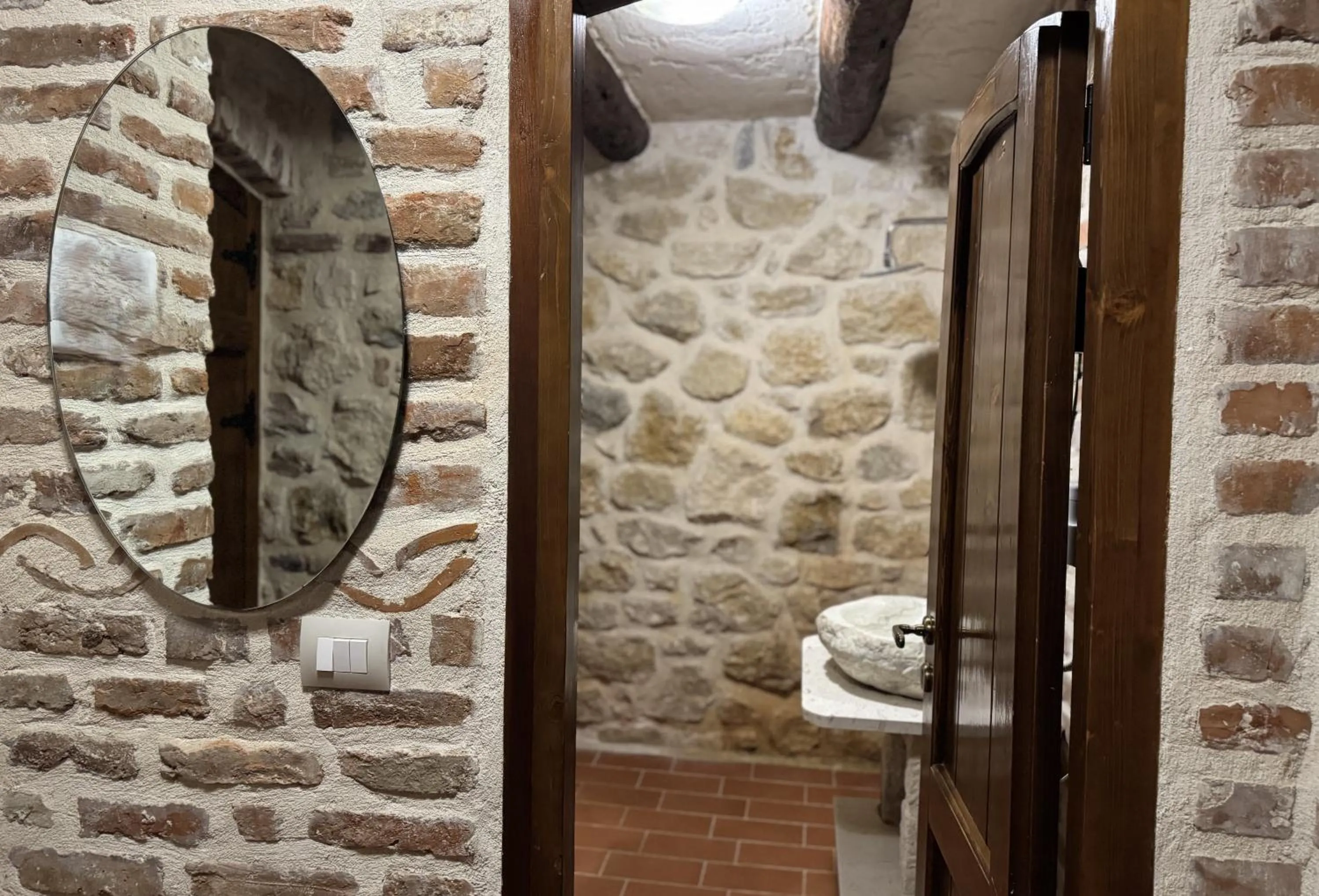 Bathroom in Chateau Fasel