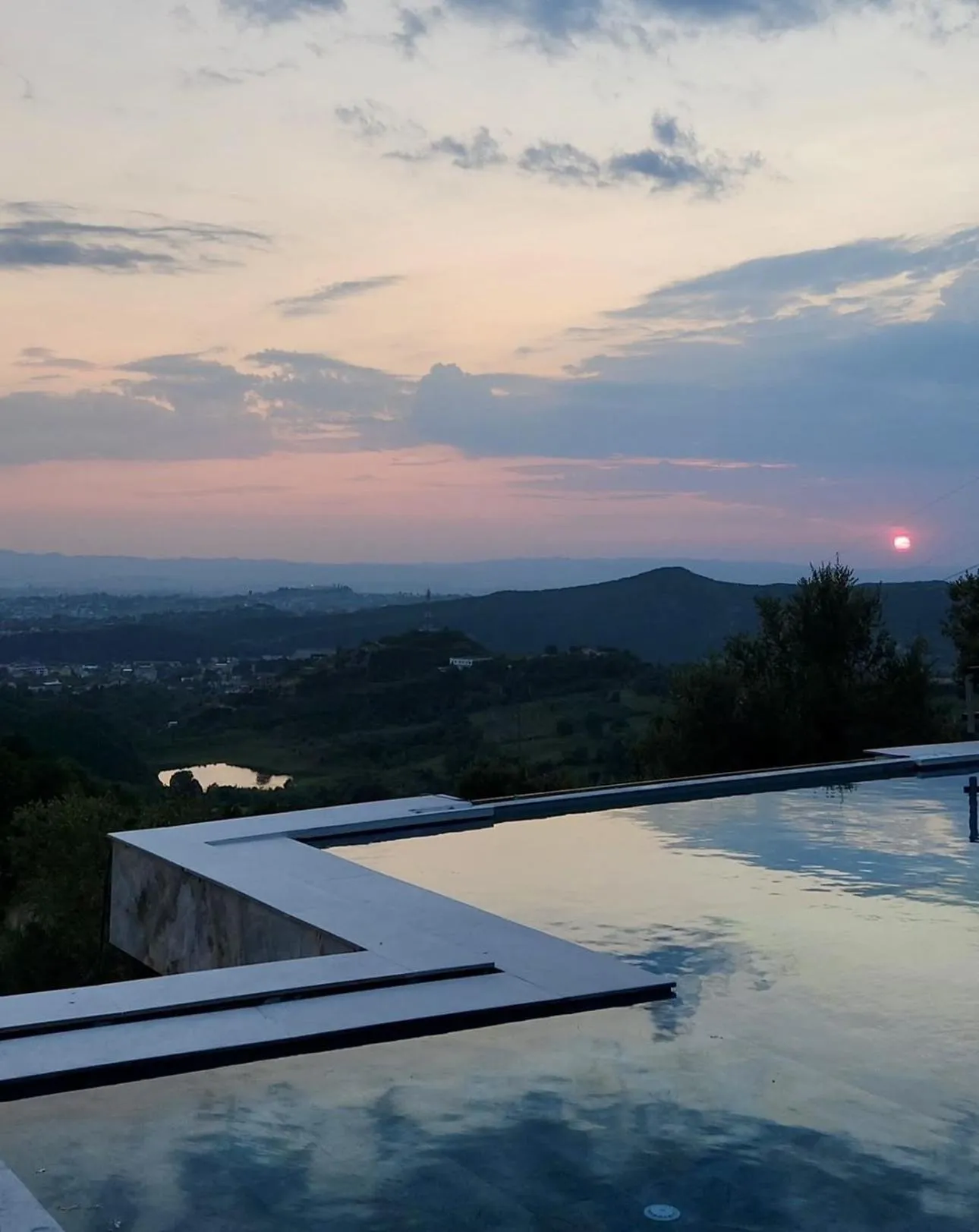 Swimming pool in Chateau Fasel
