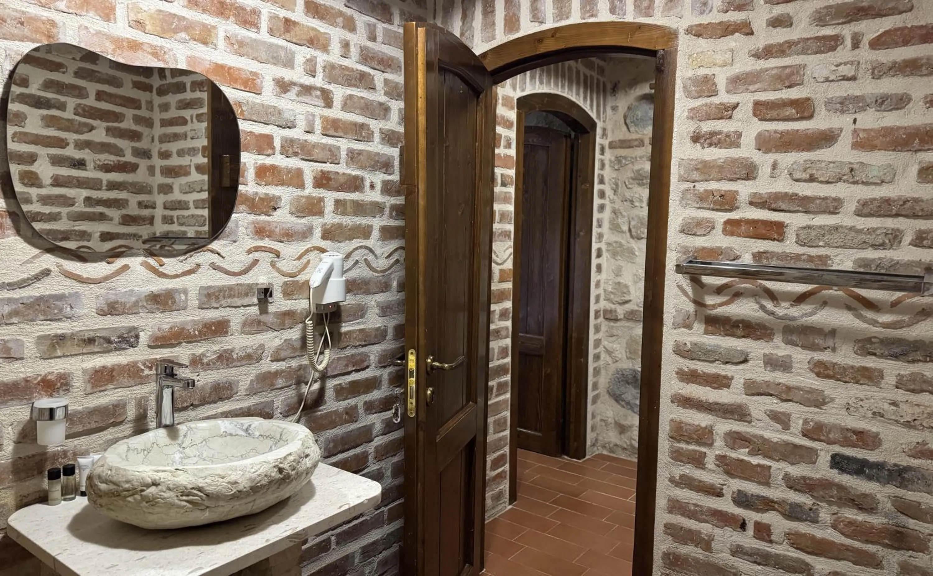 Bathroom in Chateau Fasel