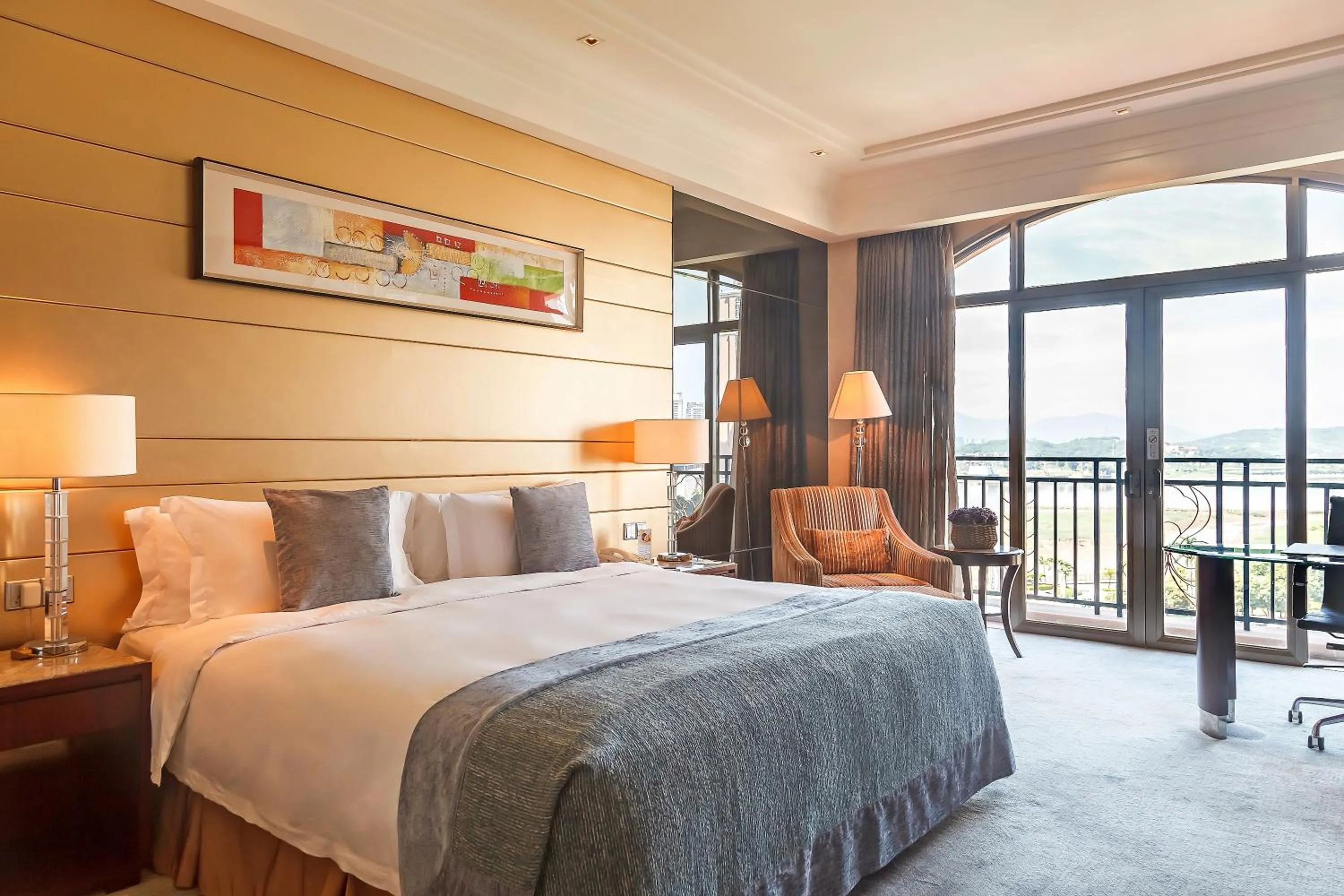 Bed in Ming Cheng Hotel Fuzhou