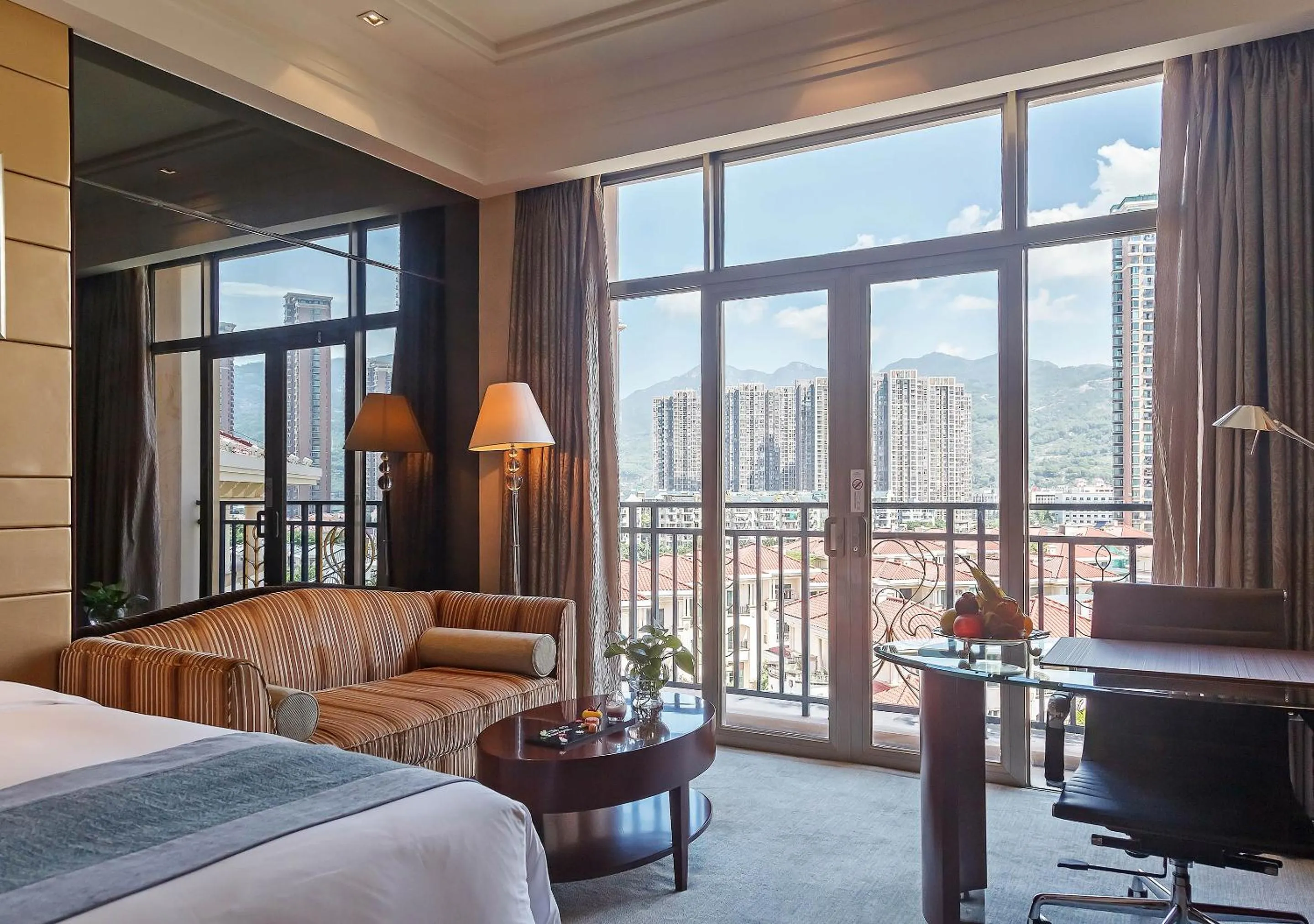 Seating area in Ming Cheng Hotel Fuzhou