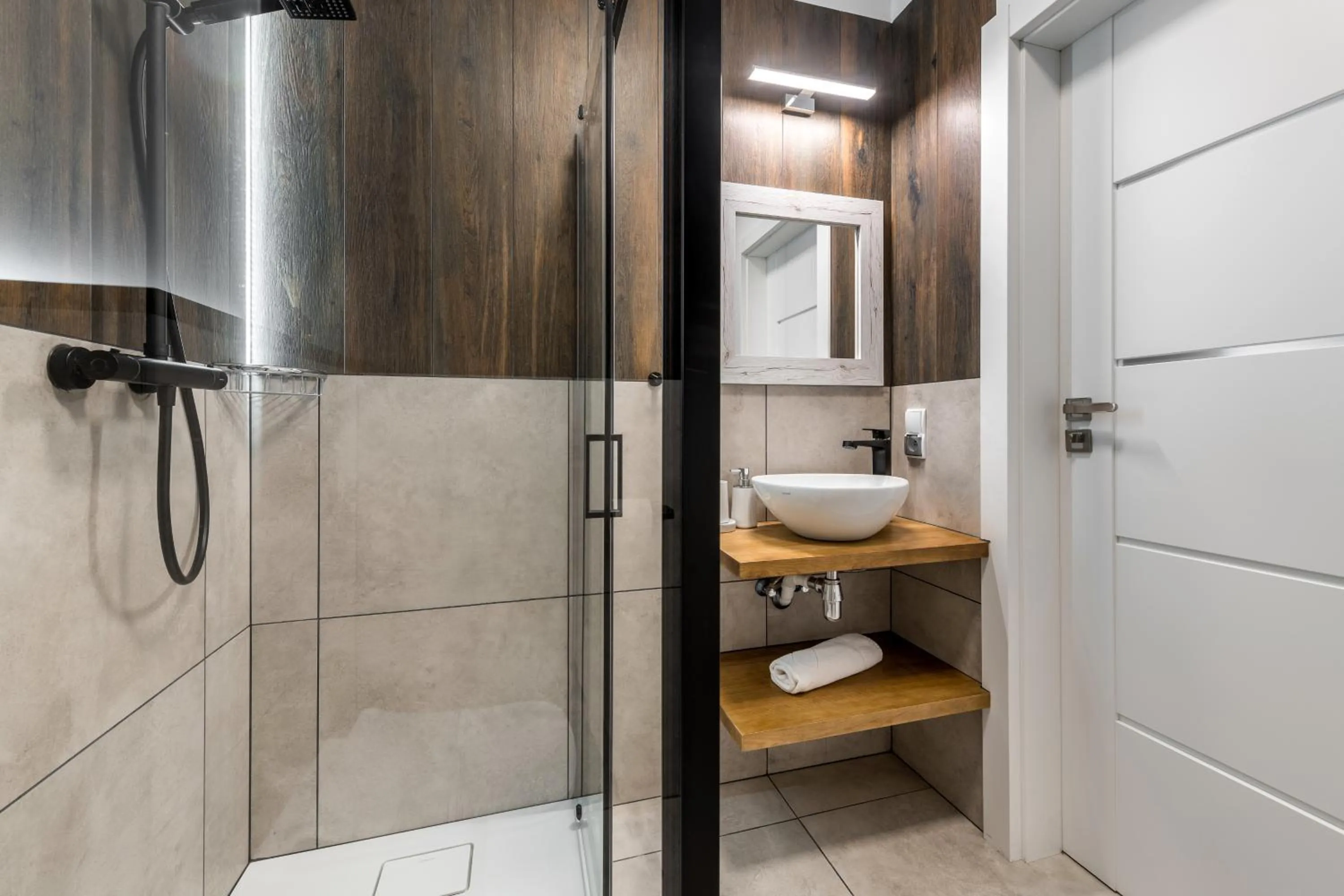 Shower in Willa Regle