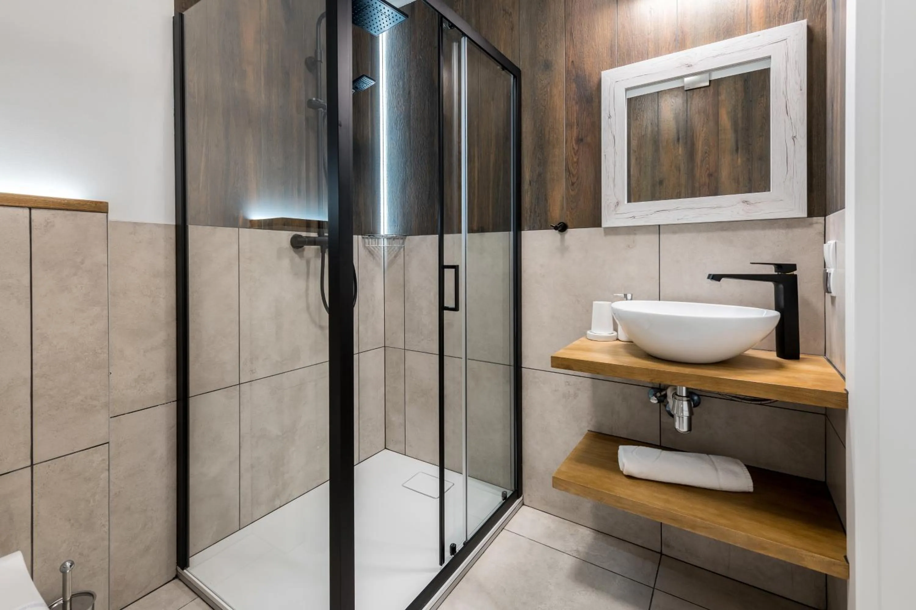 Shower in Willa Regle