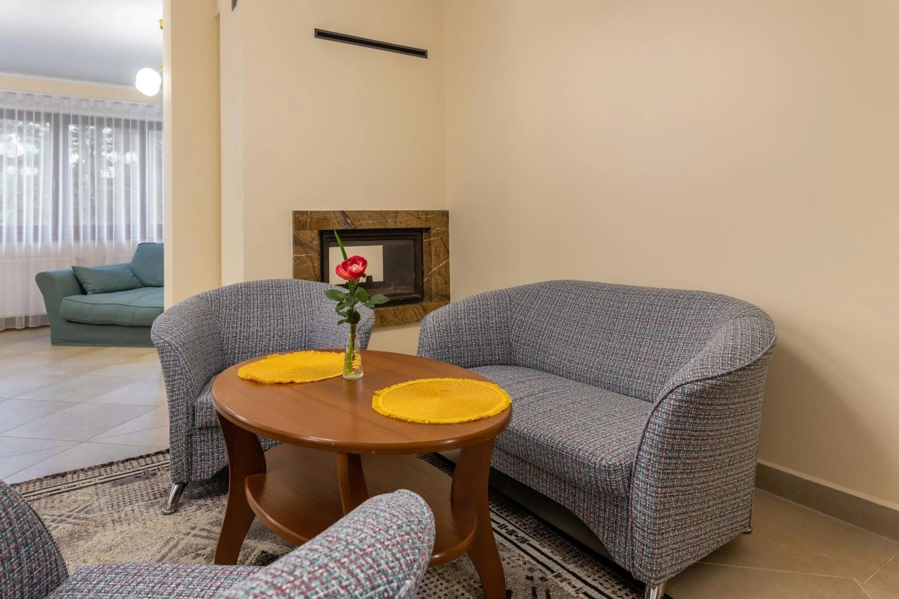 Living room in Willa Regle