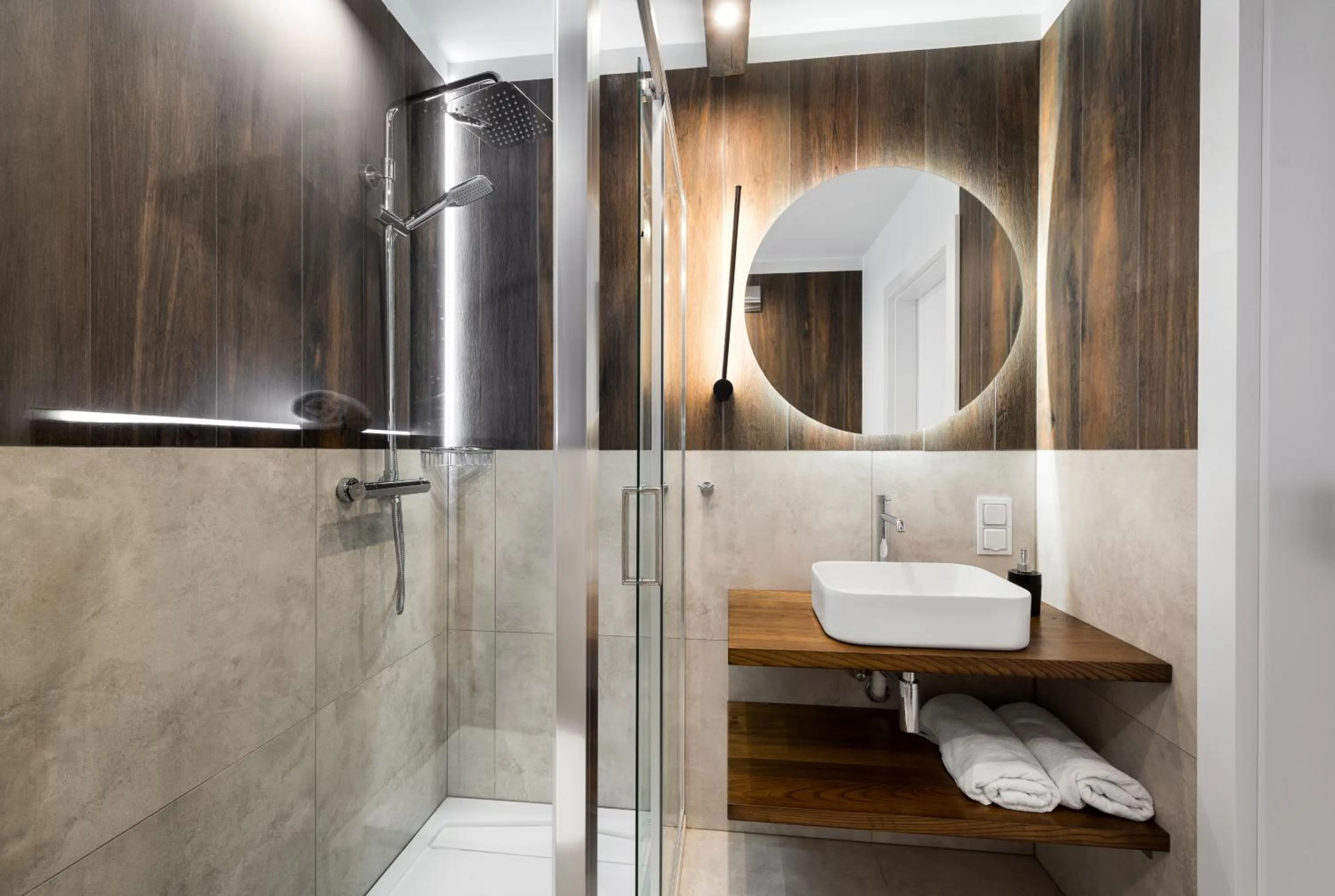 Shower in Willa Regle