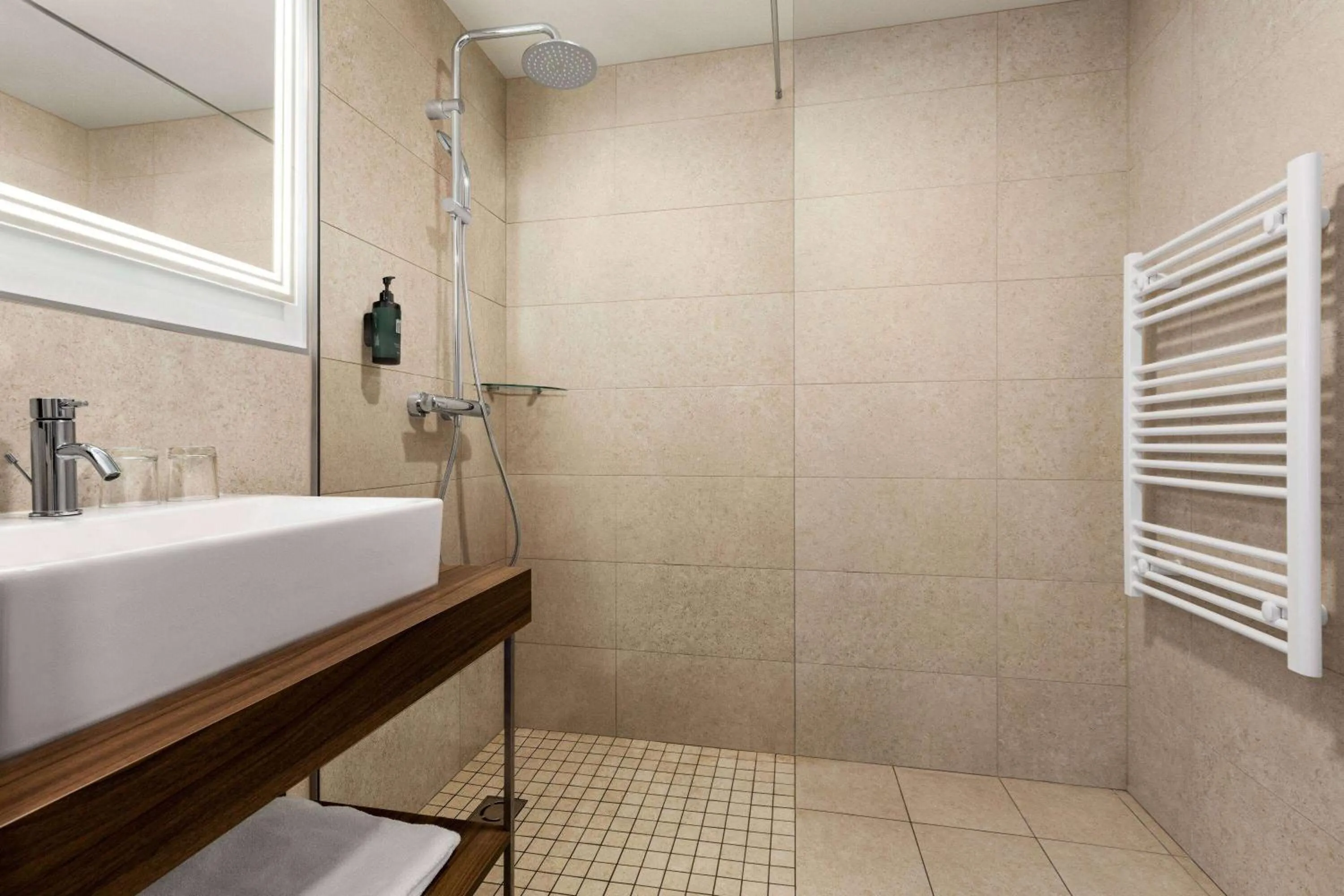 Bathroom in Amedia Linz, Trademark Collection by Wyndham