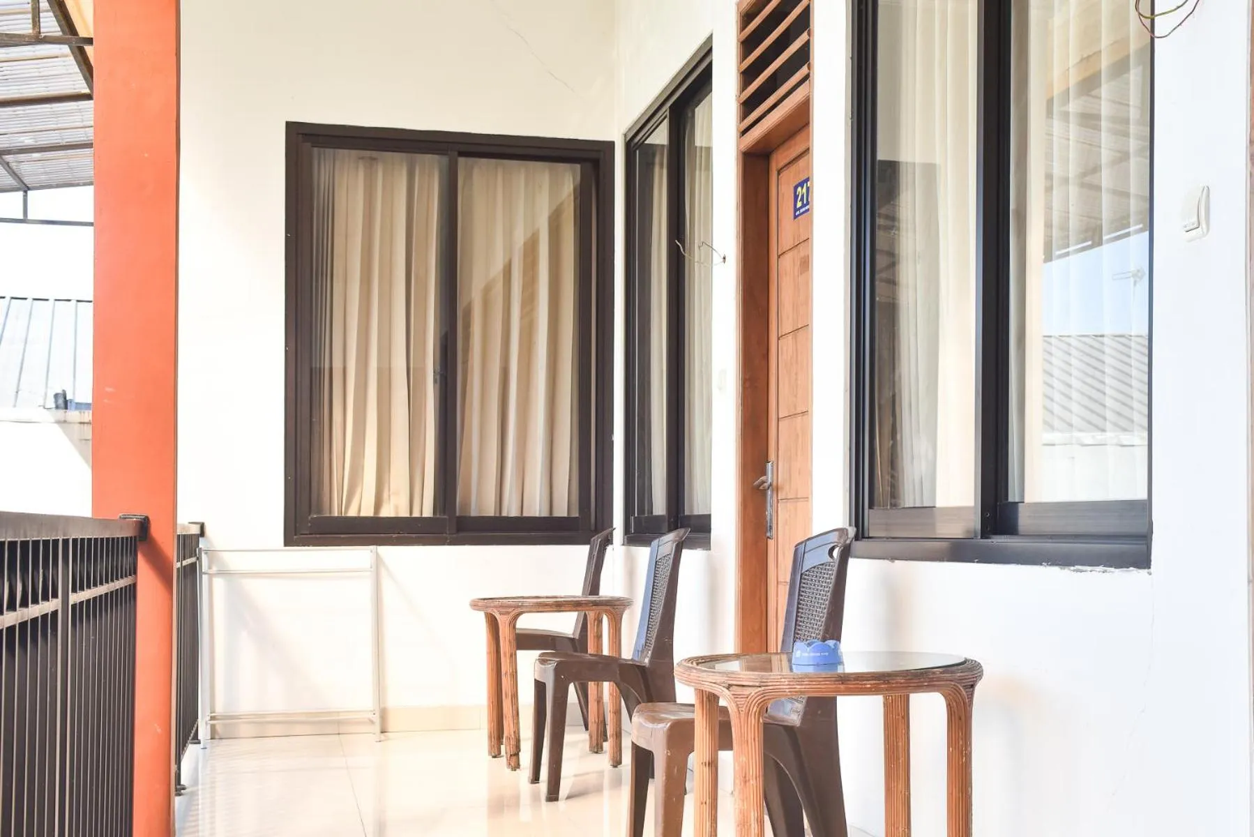 Patio in RedDoorz near Alun Alun Wonosobo