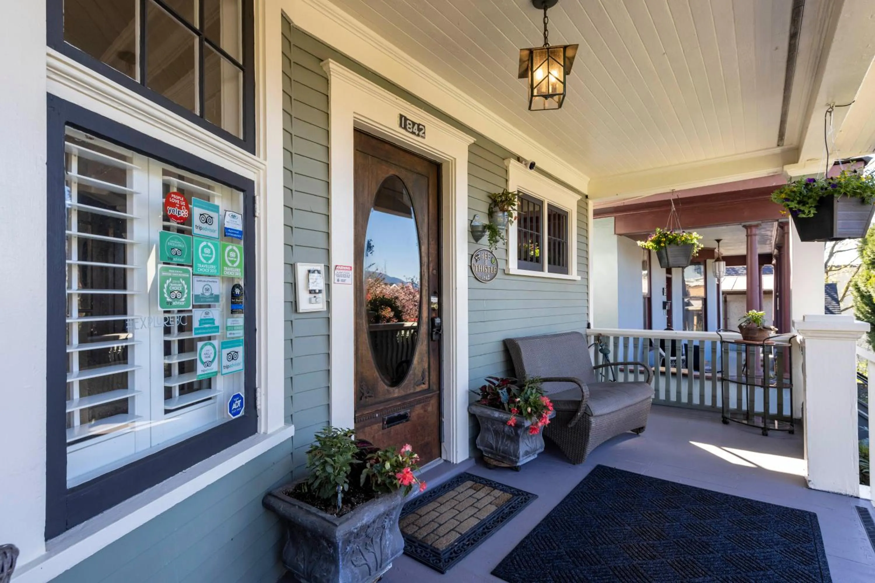 Patio in The Ivy on Parker Guest House