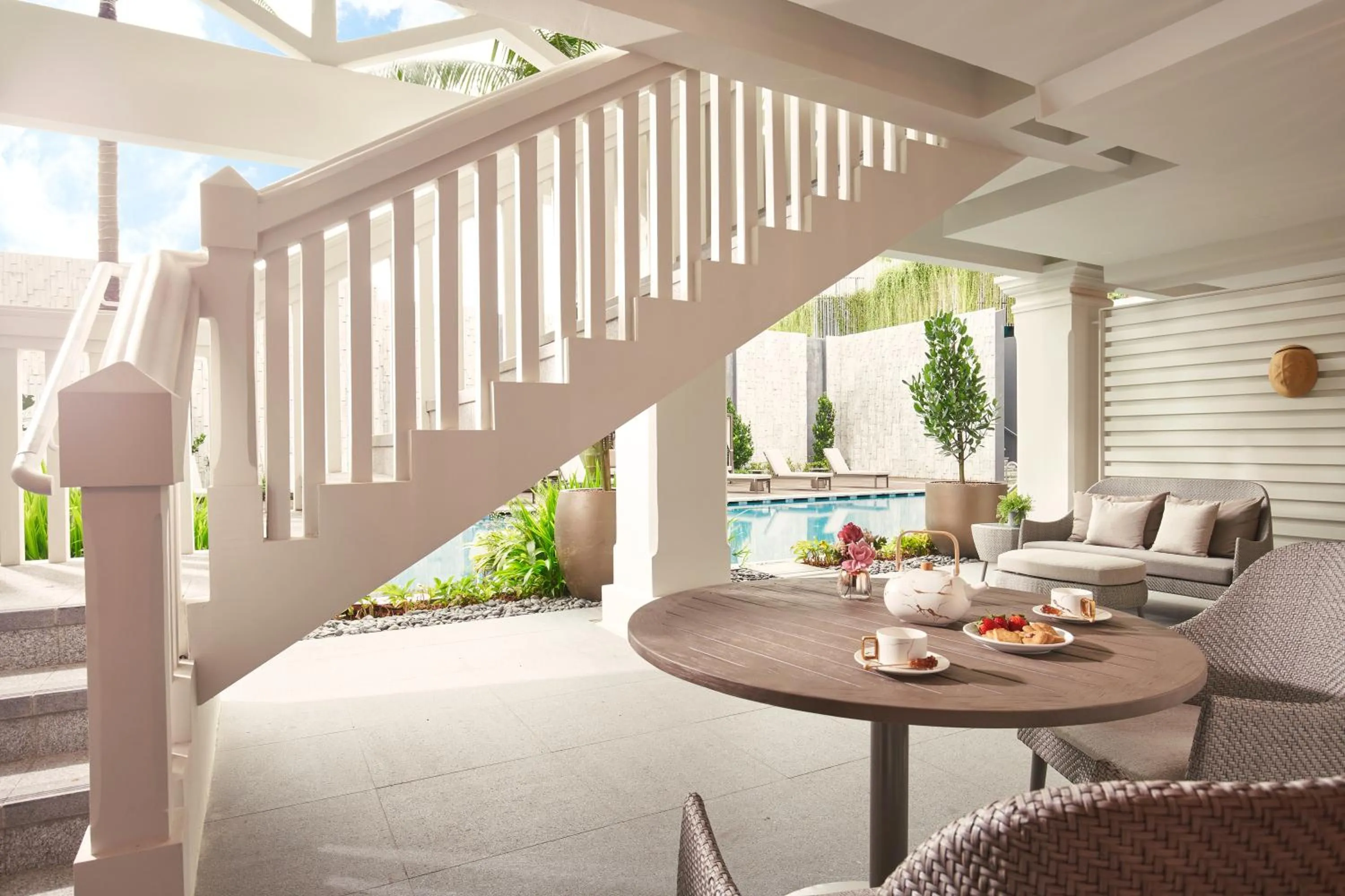 Balcony/Terrace in The Barracks Hotel Sentosa by Far East Hospitality