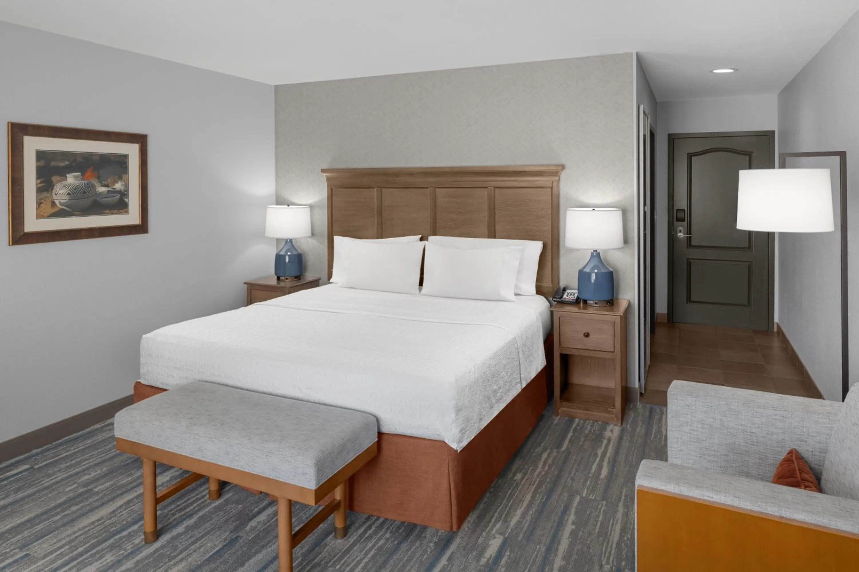 Bed in Hampton Inn & Suites Springdale/Zion National Park