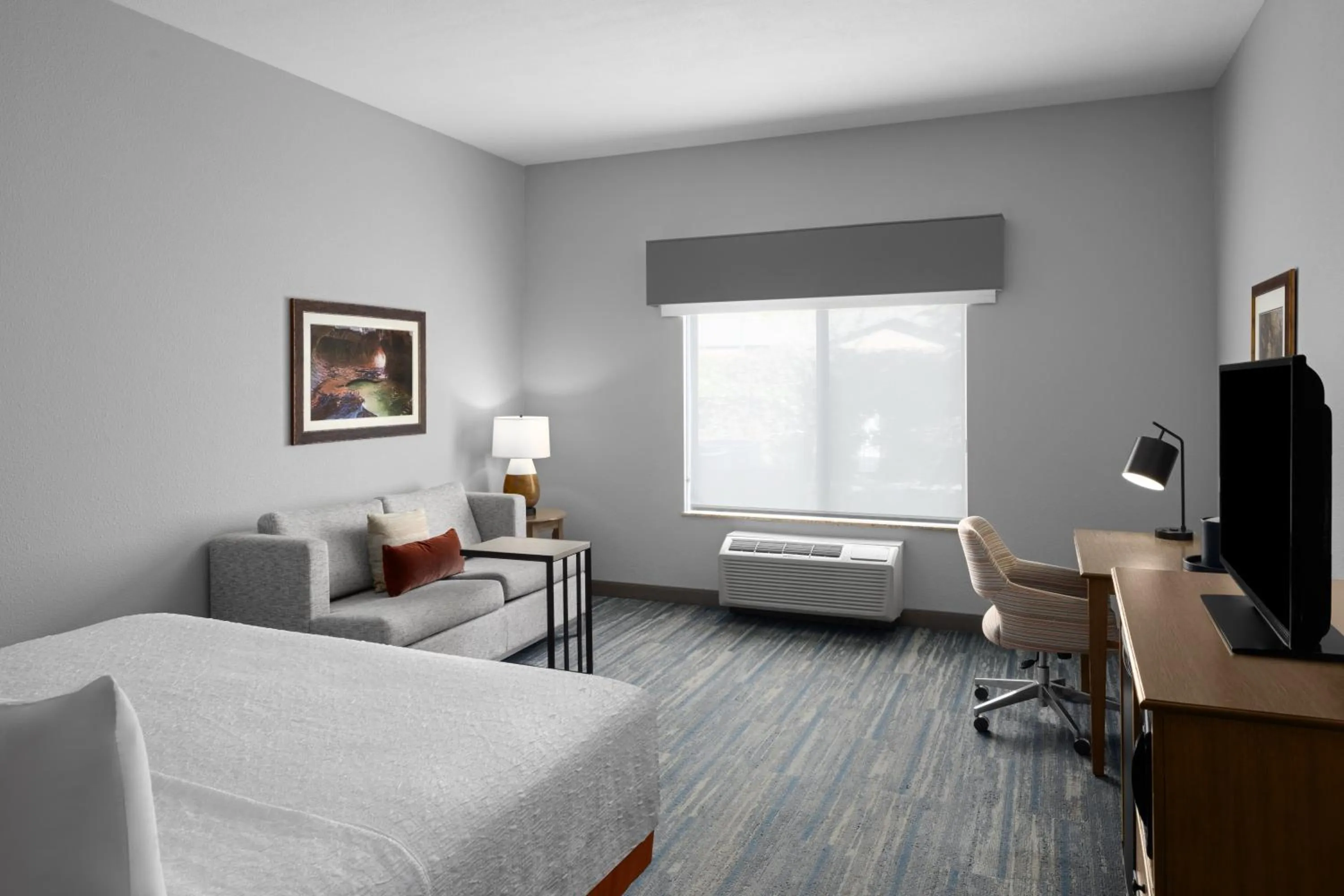 Bed in Hampton Inn & Suites Springdale/Zion National Park