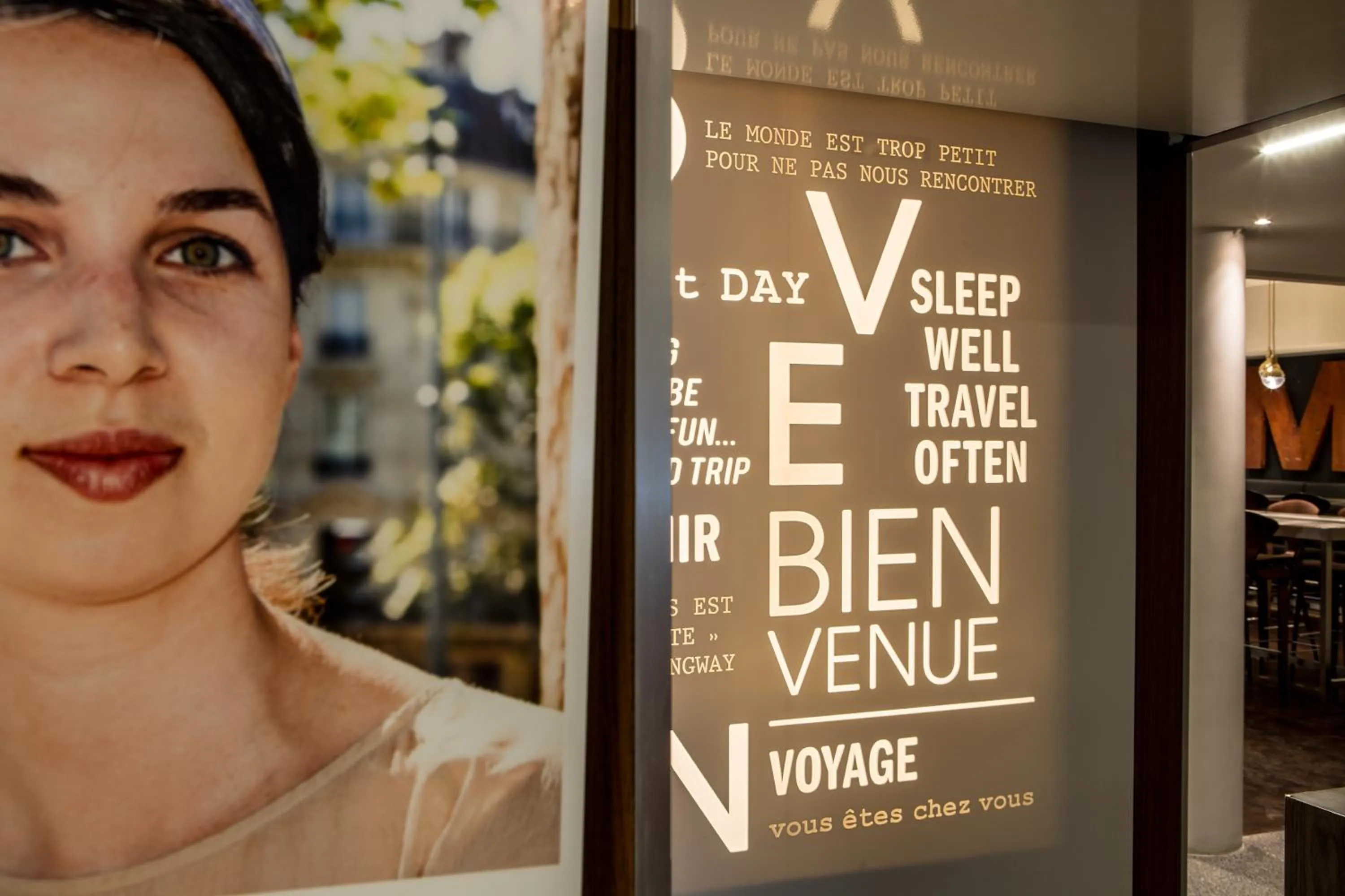 Decorative detail in Le Général Hôtel