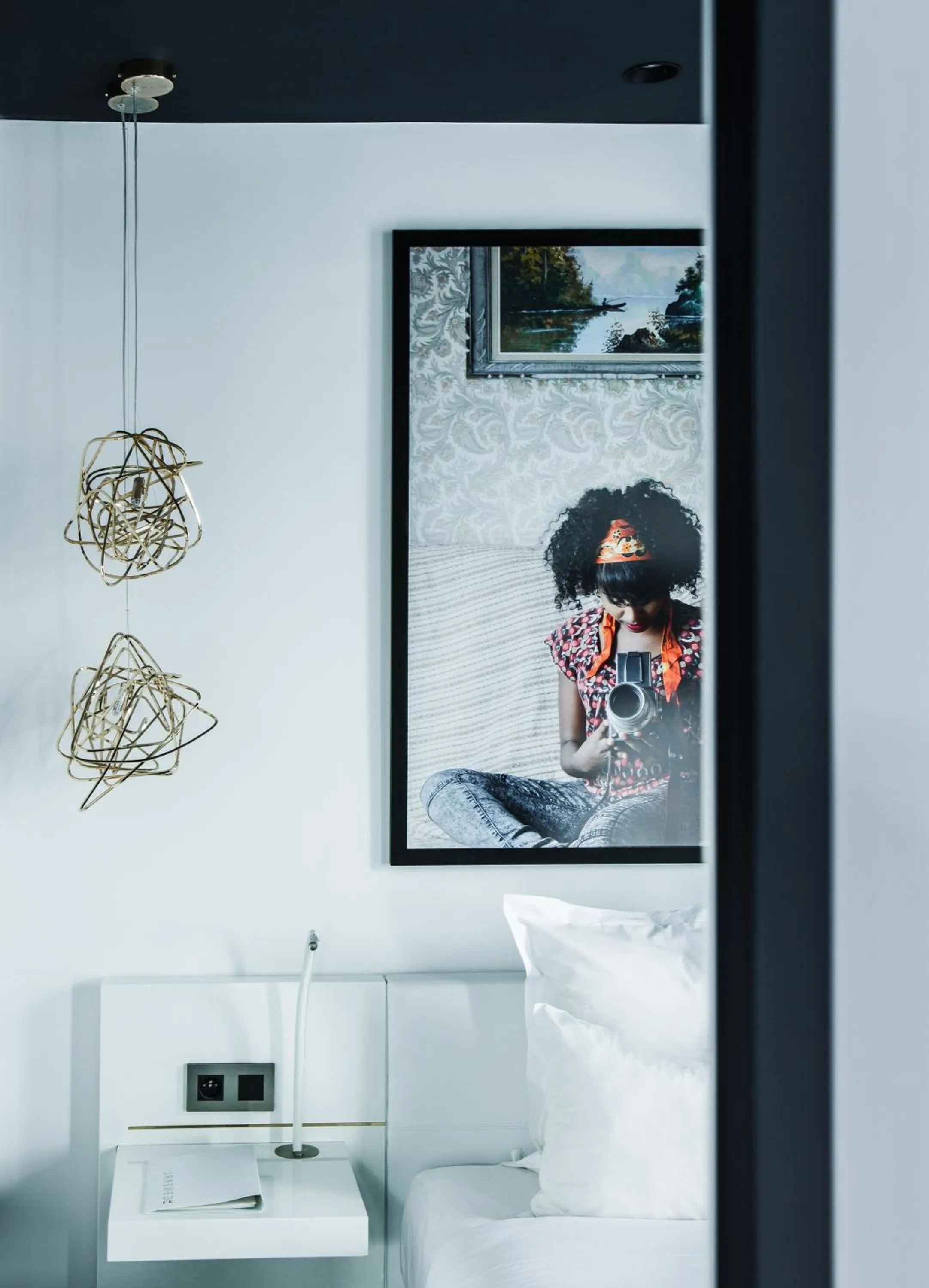 Bed in Le Général Hôtel