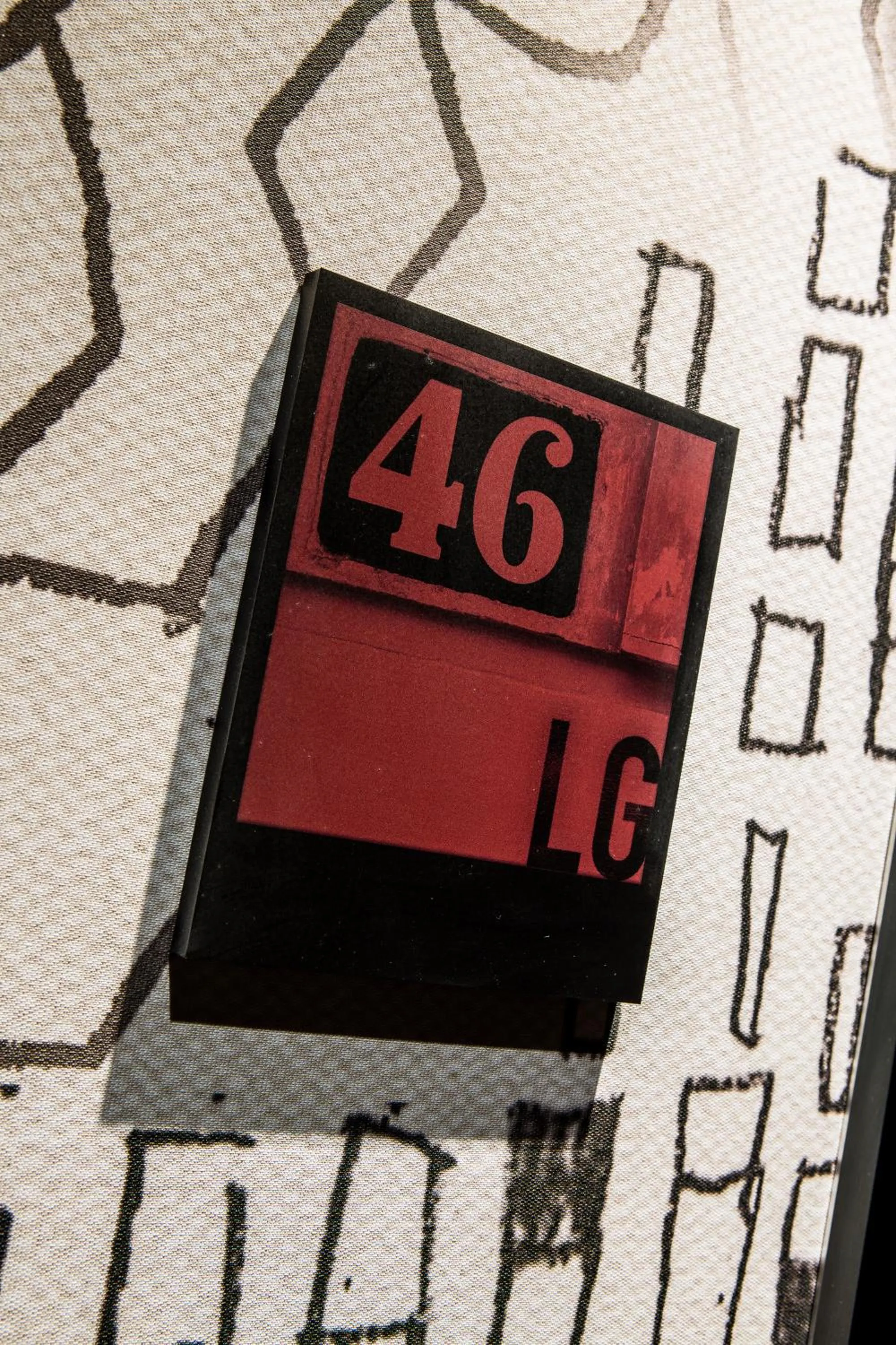 Decorative detail in Le Général Hôtel