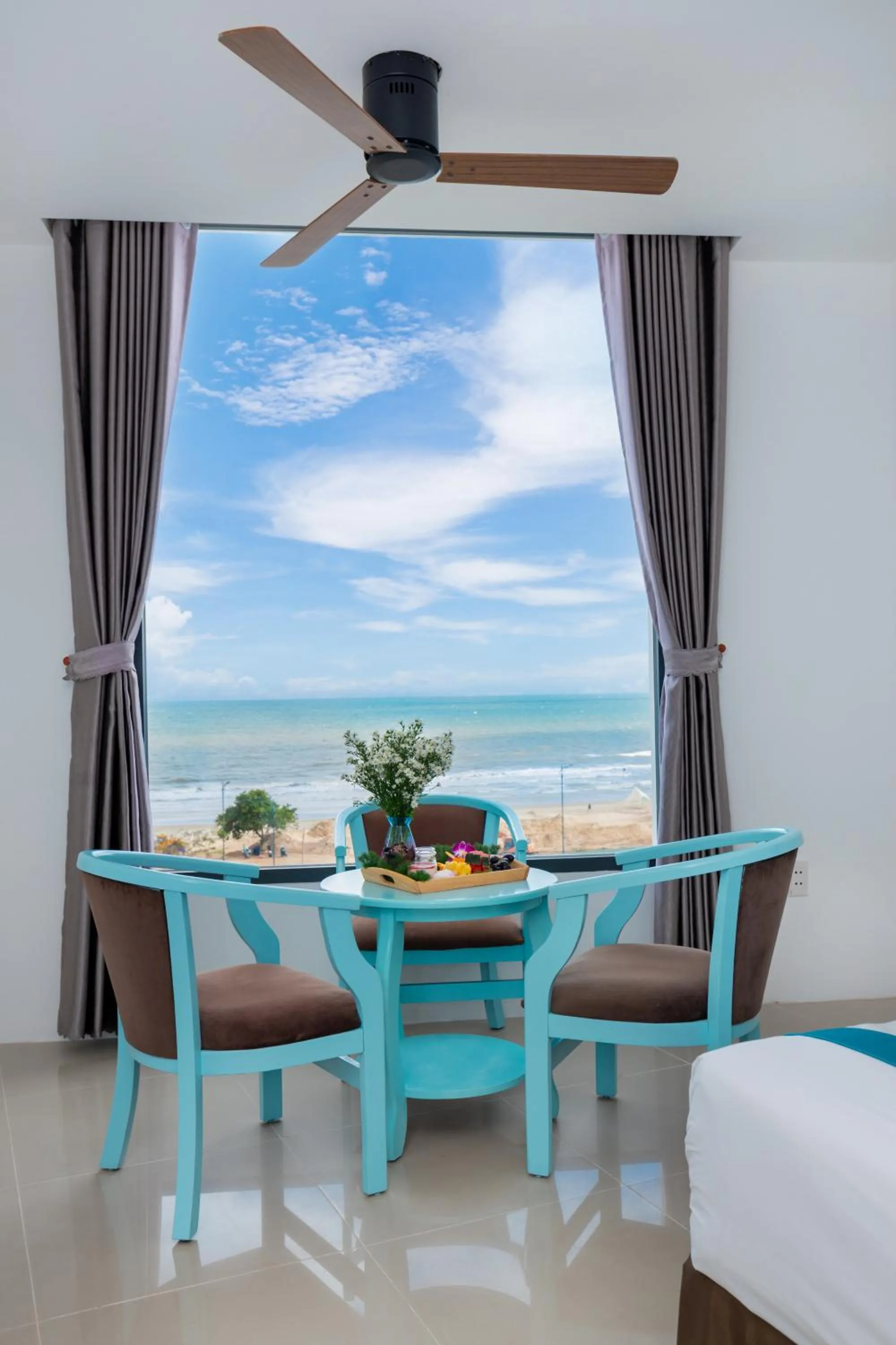 Bed in Annata Beach Hotel