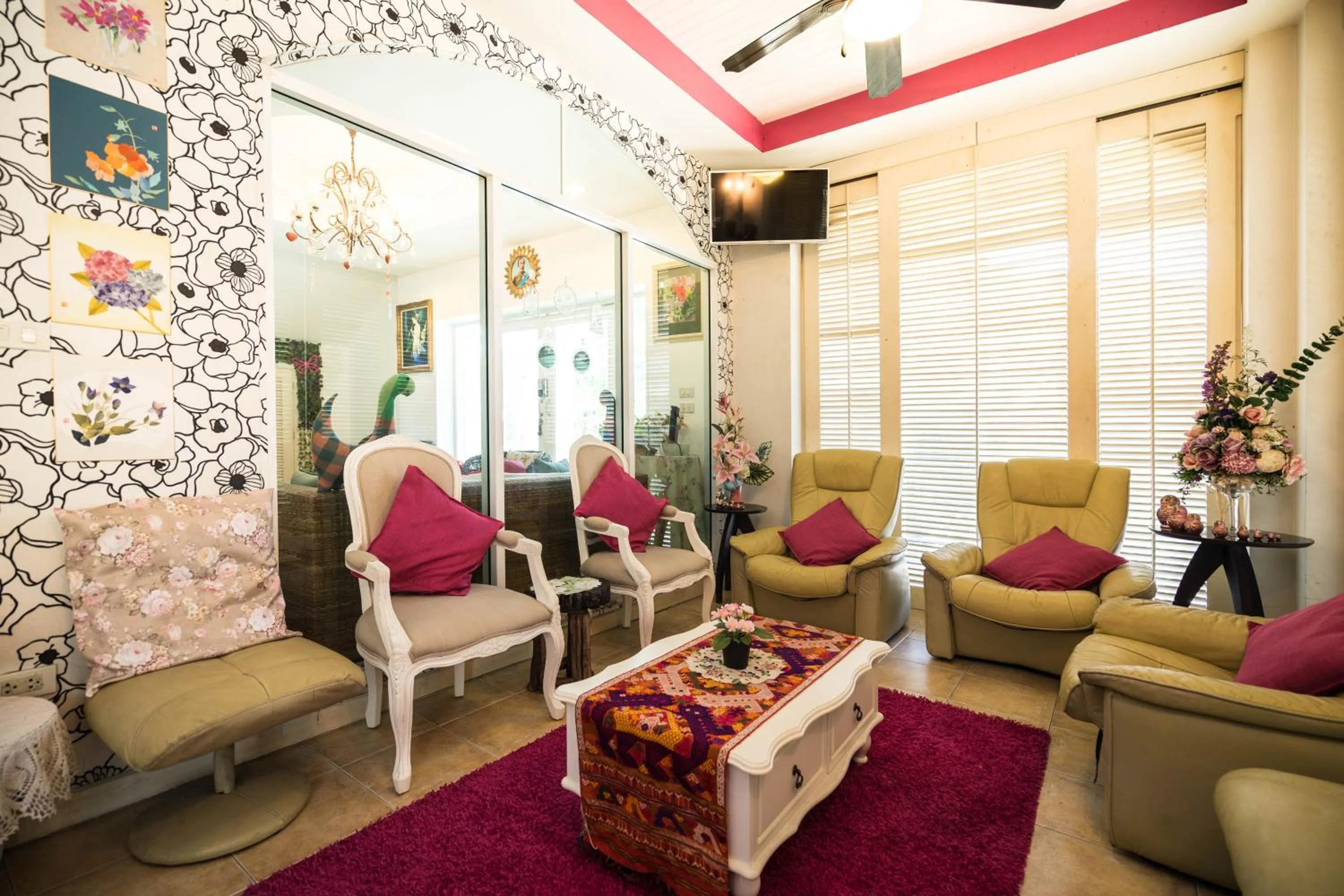 Living room in Baan Anodat