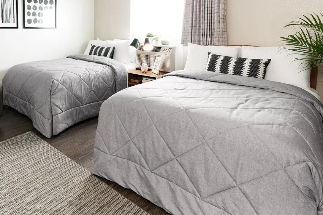 Bed in InTown Suites Extended Stay Austin TX - Research Blvd