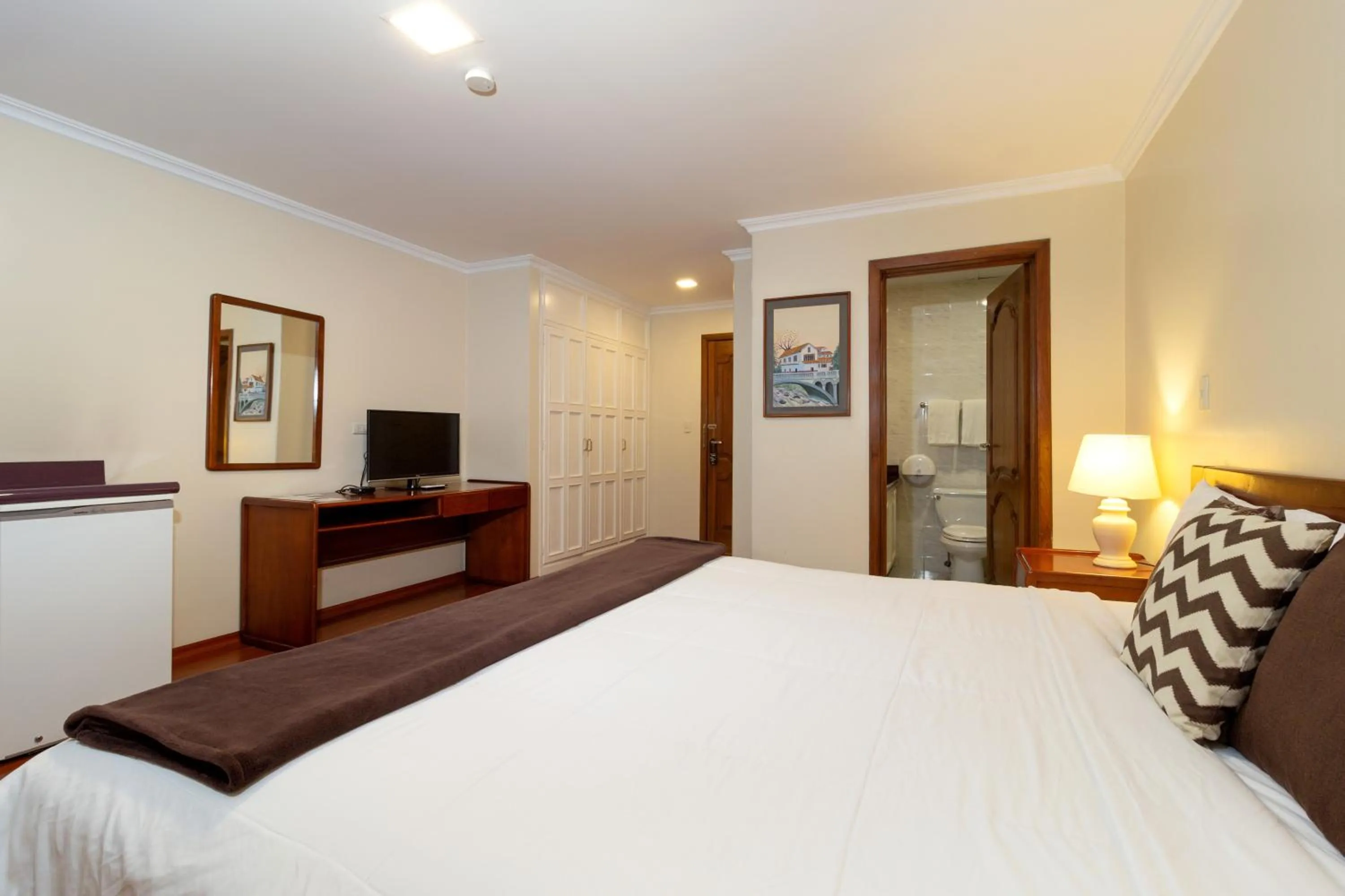 Bed in Hotel NASS Pinar del Lago