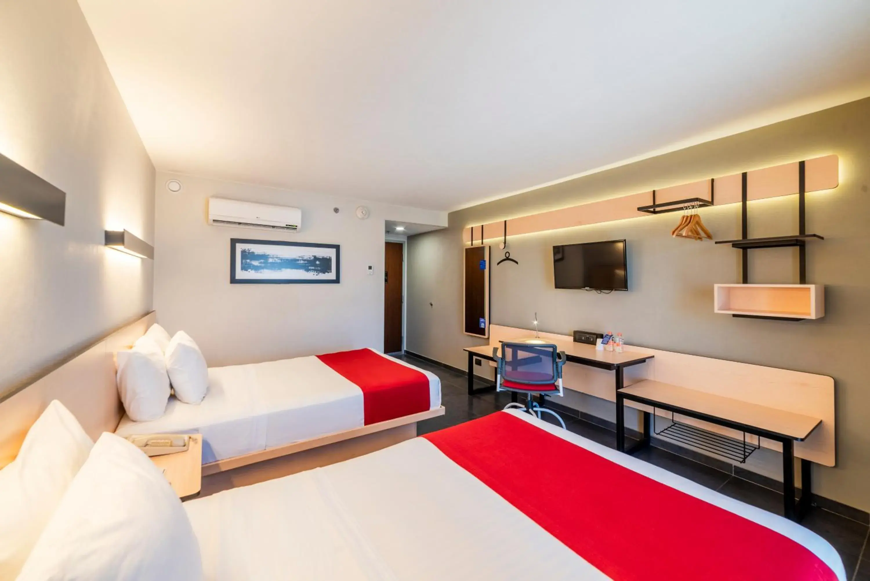 Double Room with Two Double Beds in City Express by Marriott Chetumal Double Room with Two Double Beds in City Express by Marriott Chetumal