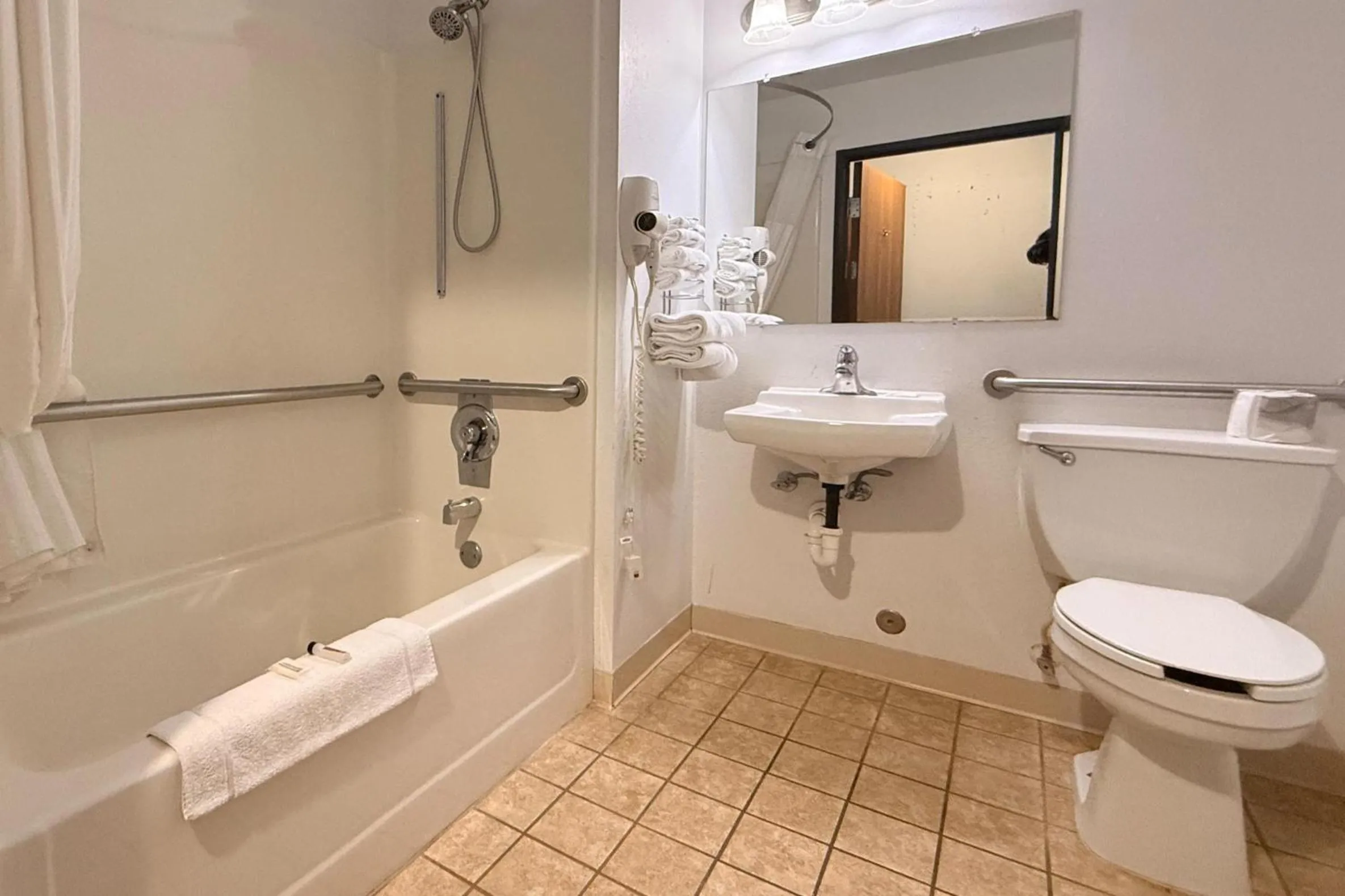 Bathroom in Westwood Inn & Suites Kimball I 90