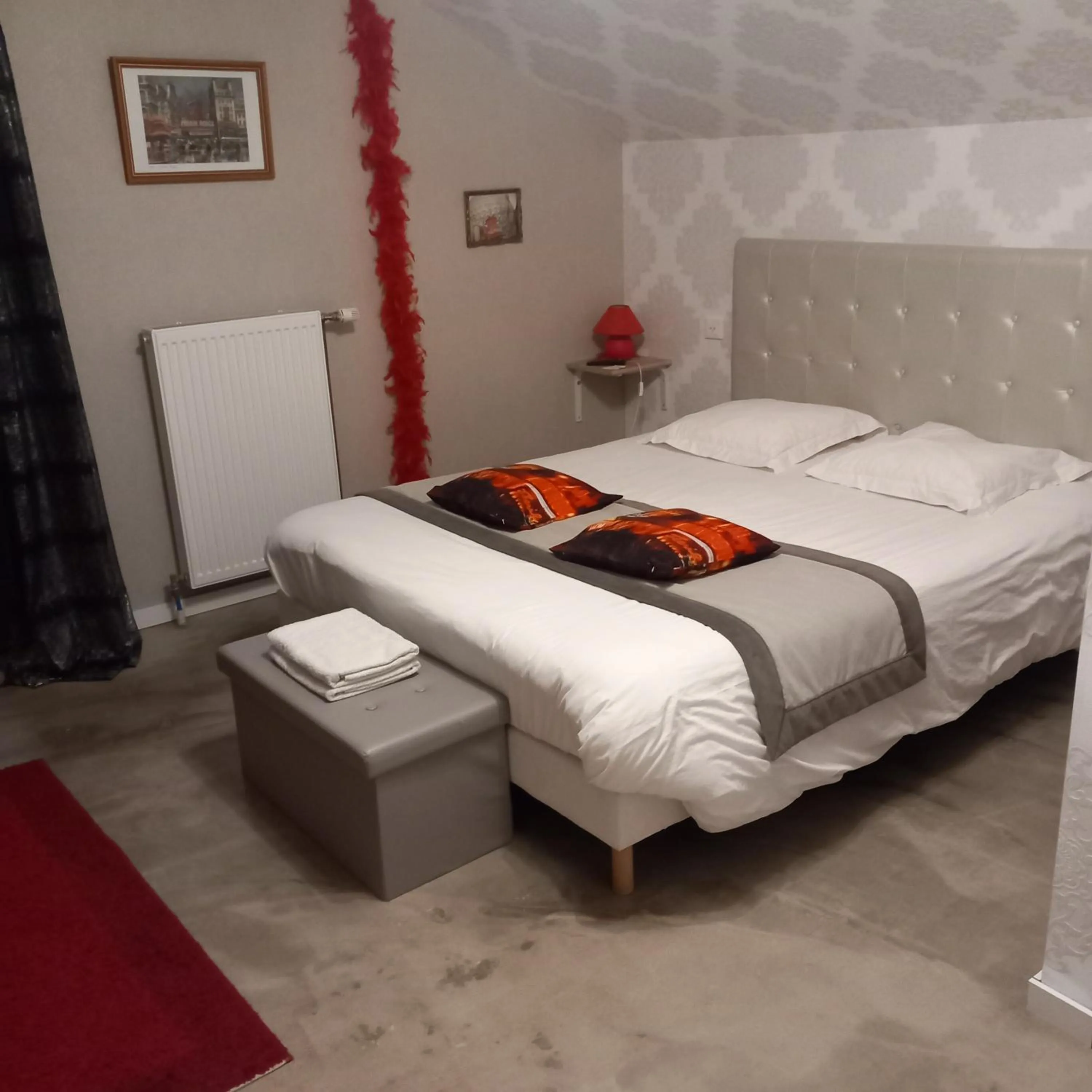 Bed in Chambres d hotes joel