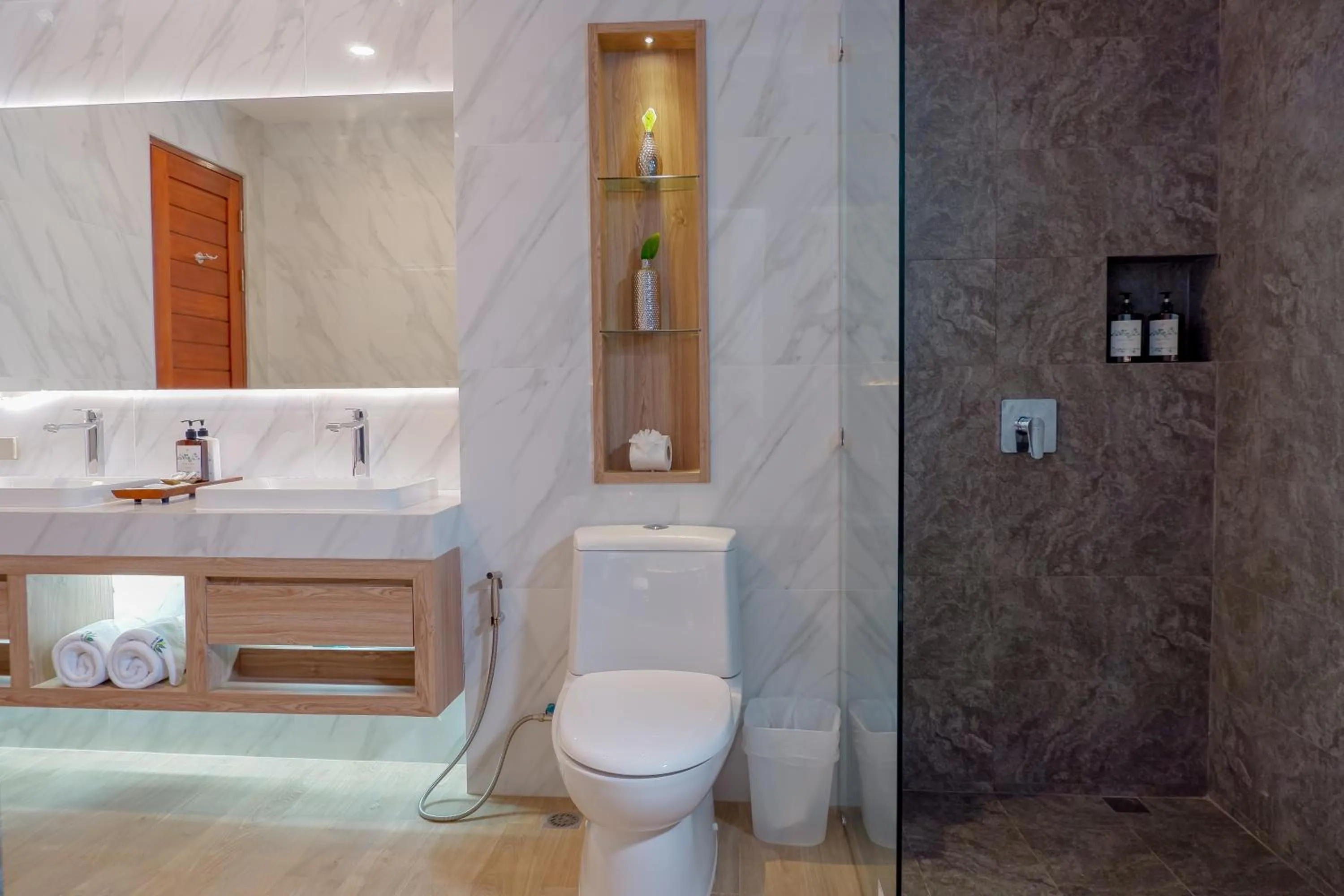 Bathroom in Poonsiri Varich Pool Villa Aonang