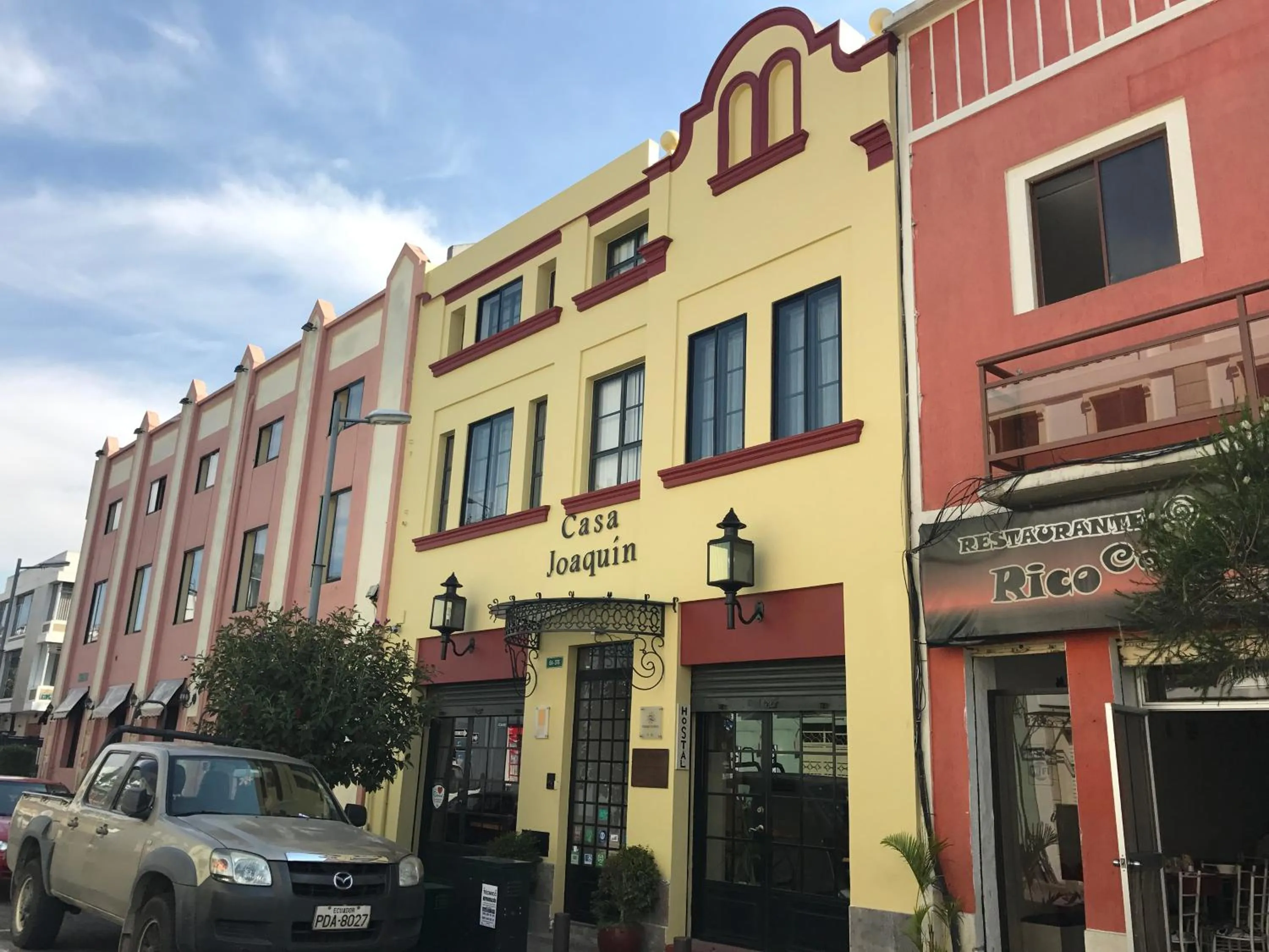 Facade/entrance in Casa Joaquin Boutique Hotel