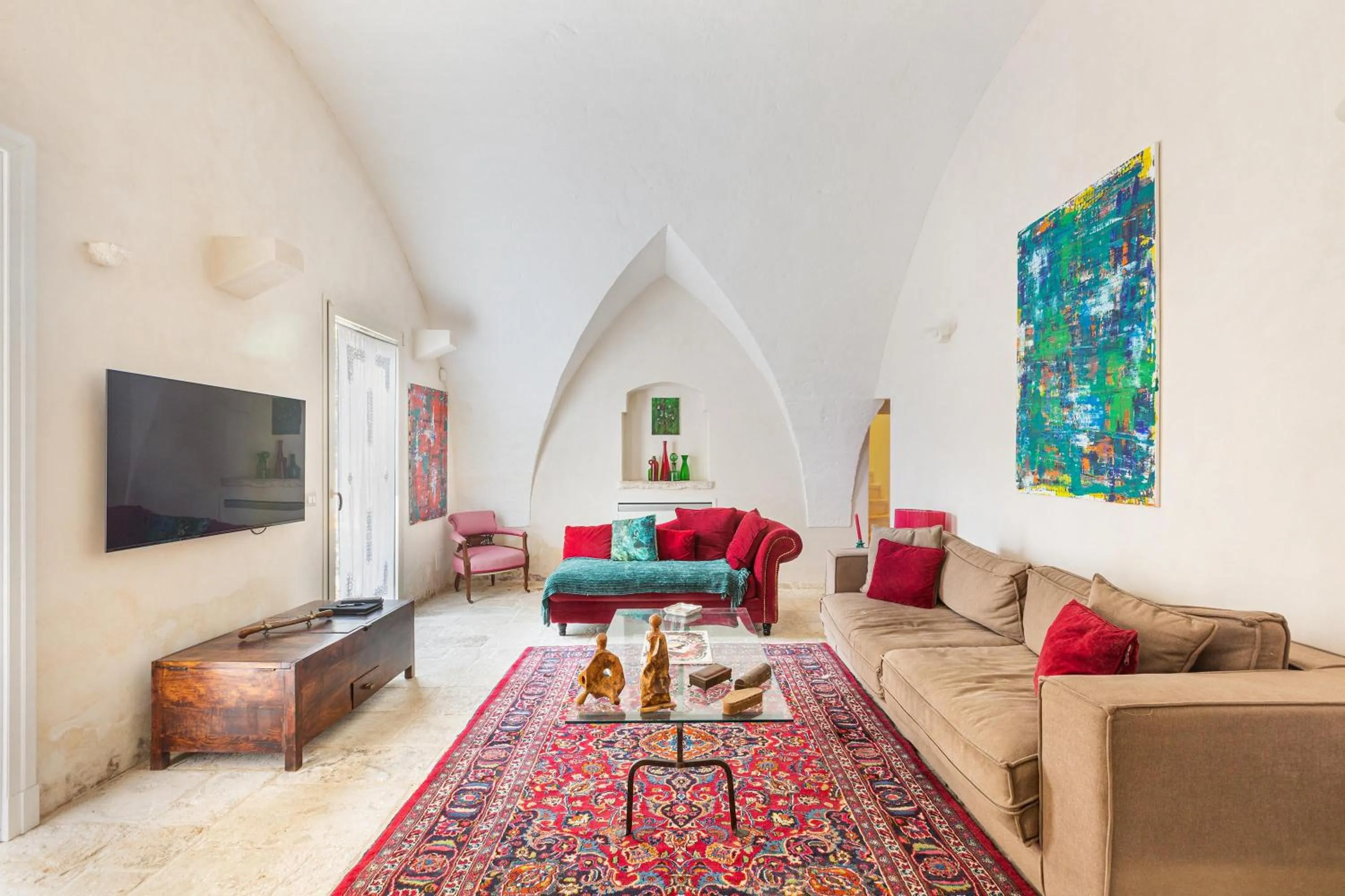 Living room in Casino Casalino by Perle di Puglia