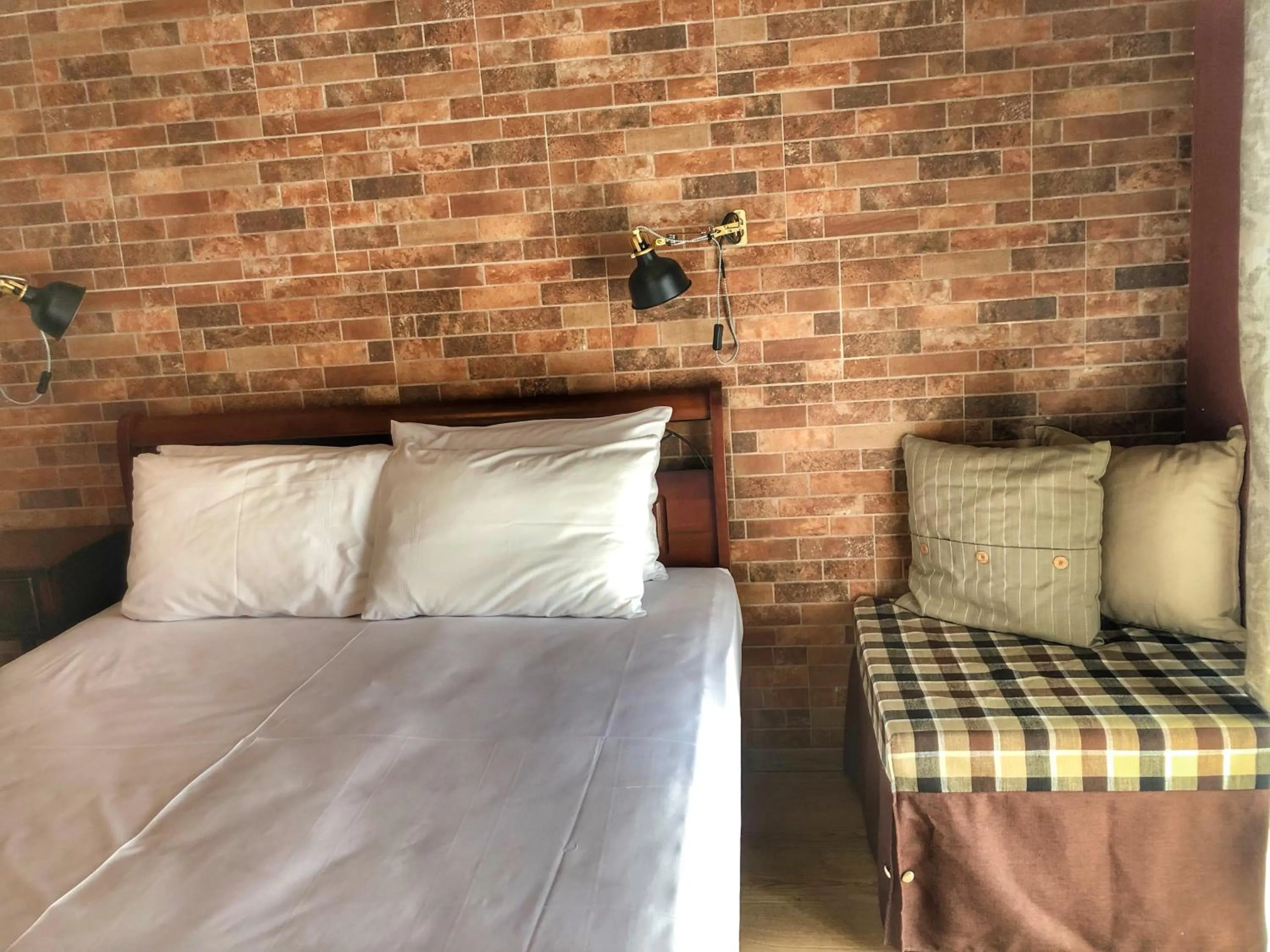 Bed in Guesthouse Monopati - Ξενώνας Μονοπάτι