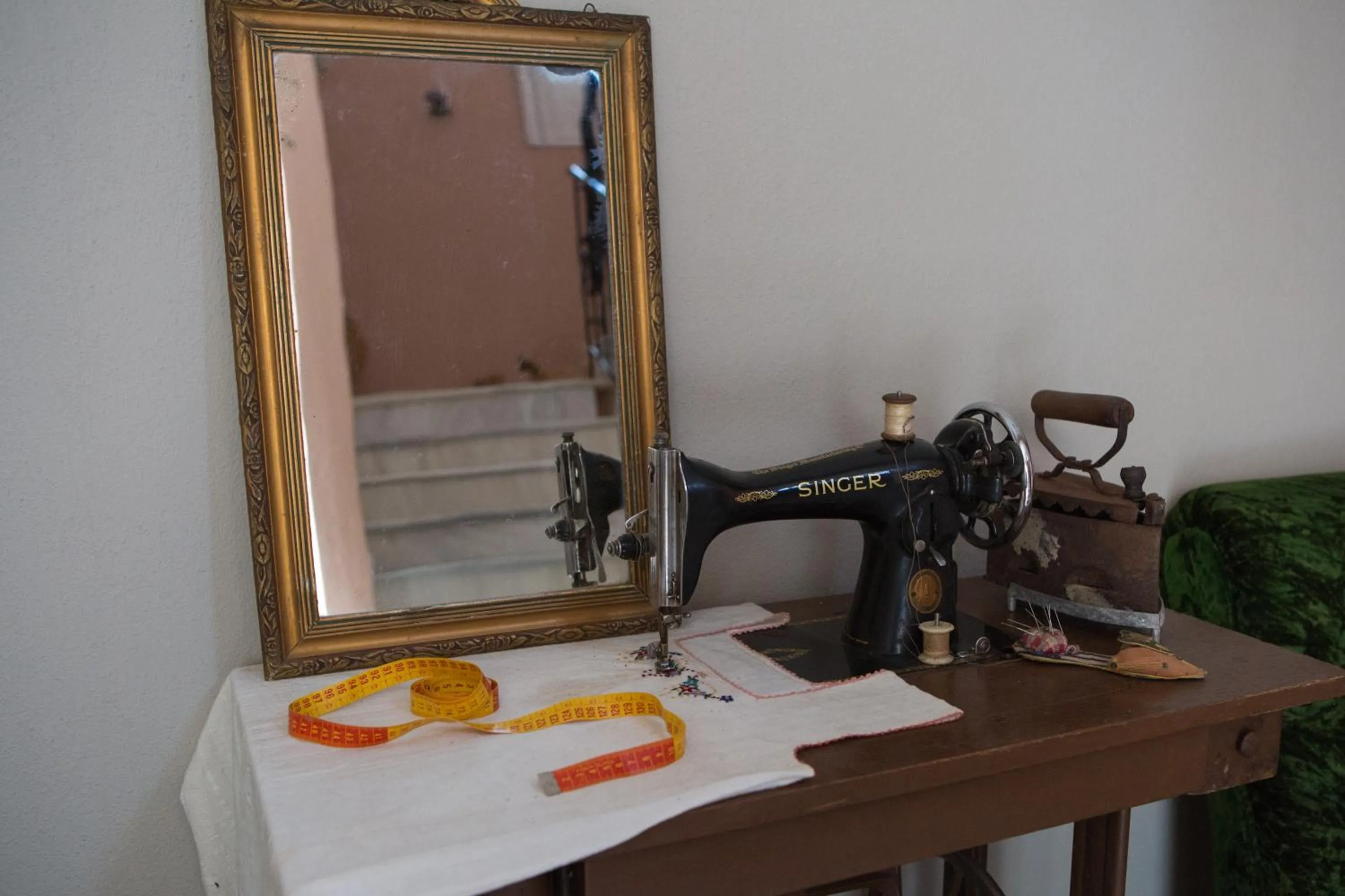 Decorative detail in Guesthouse Monopati - Ξενώνας Μονοπάτι