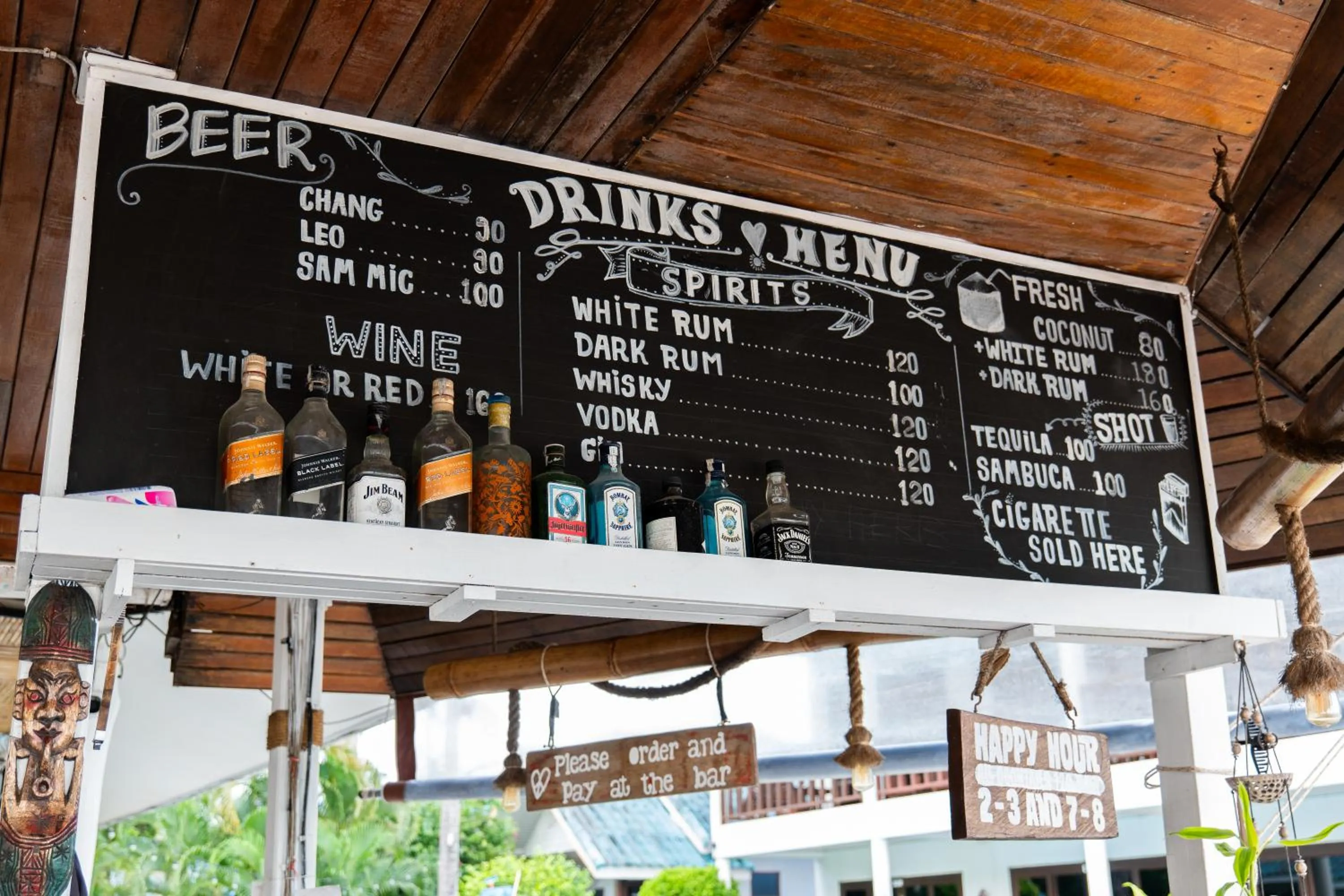 Tiki Beach Koh Phangan Beach Restaurant Bar and Coworking