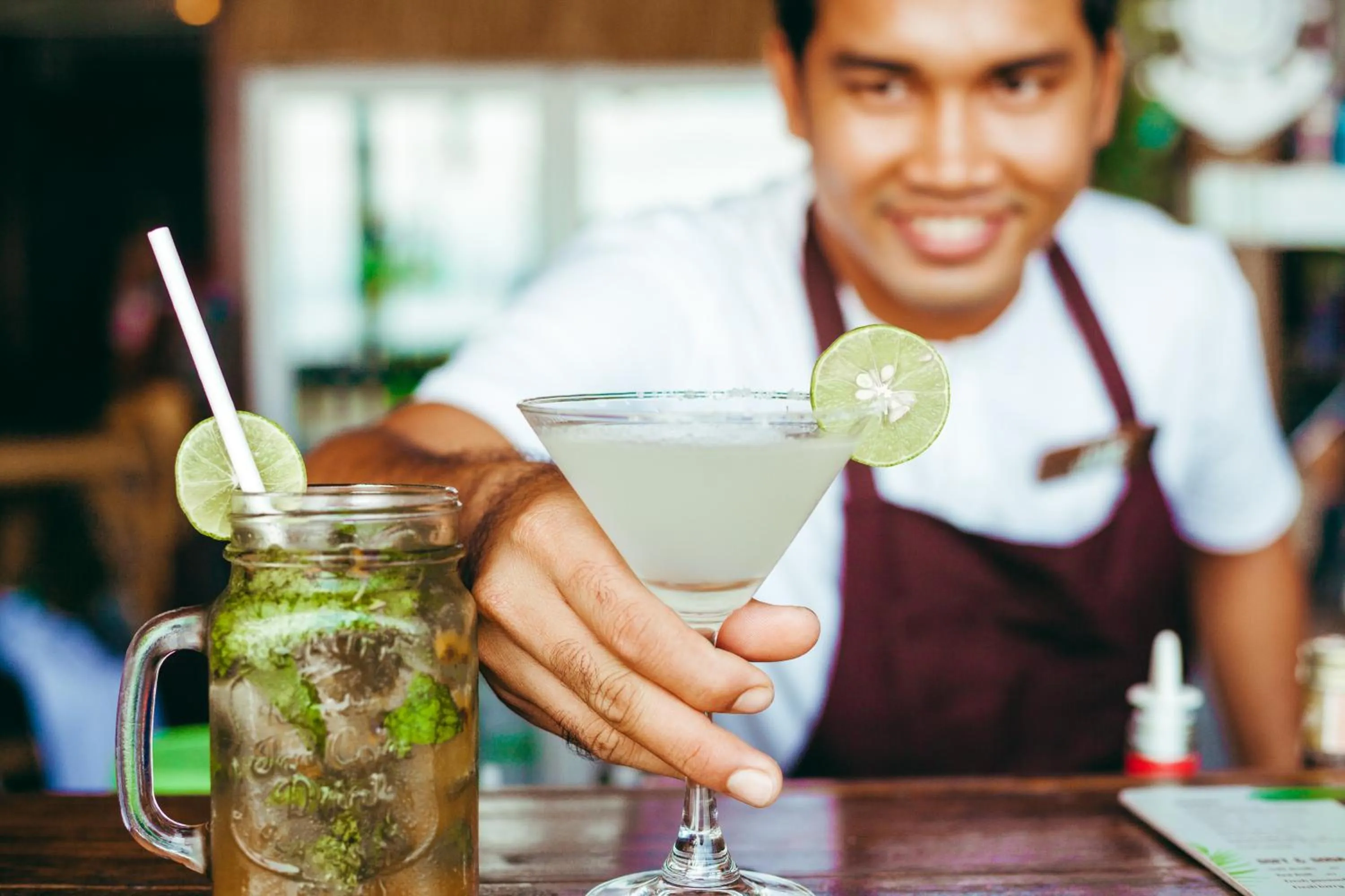 Staff in Tiki Beach Koh Phangan Beach Restaurant Bar and Coworking