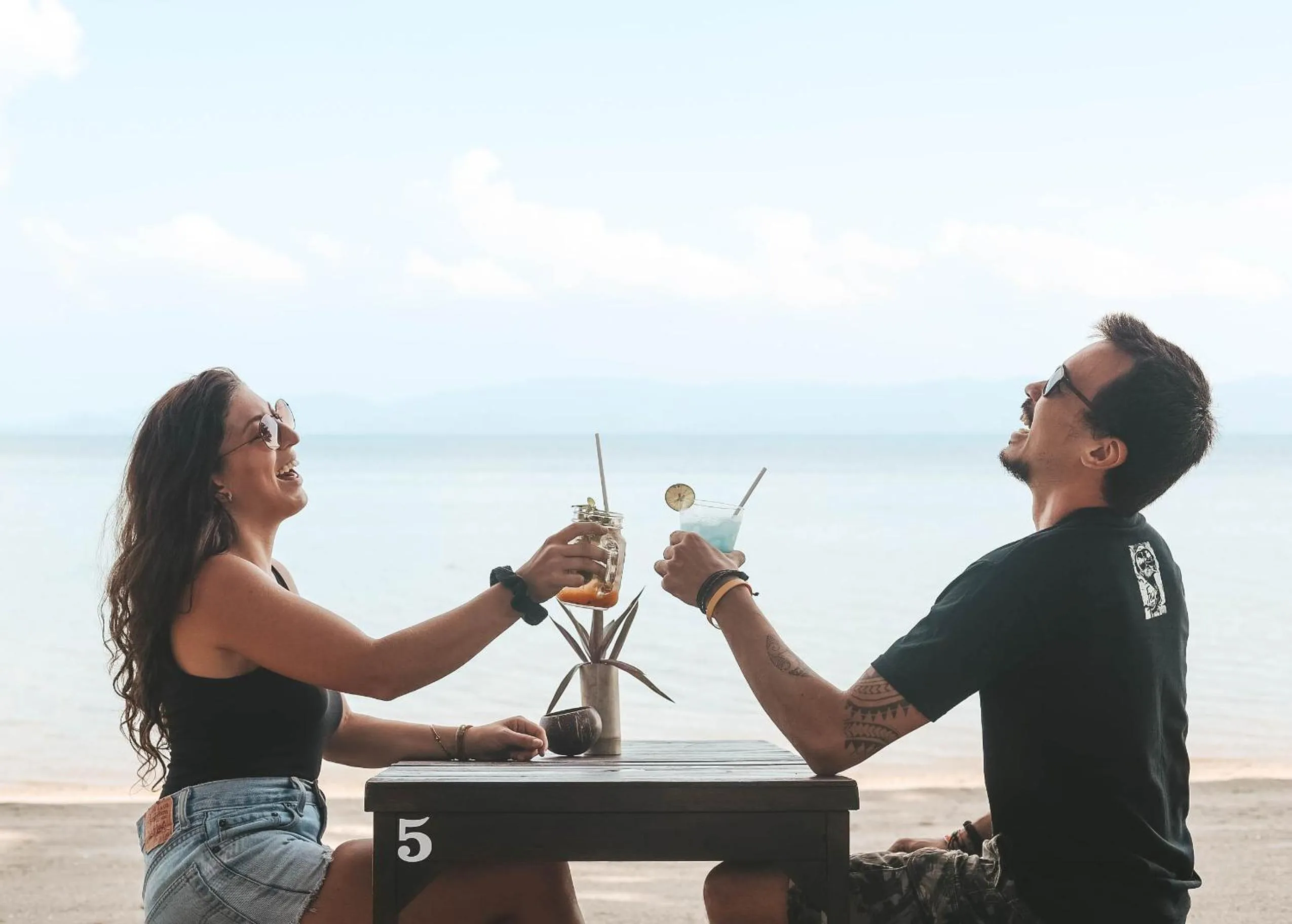 Restaurant/places to eat in Tiki Beach Koh Phangan Beach Restaurant Bar and Coworking