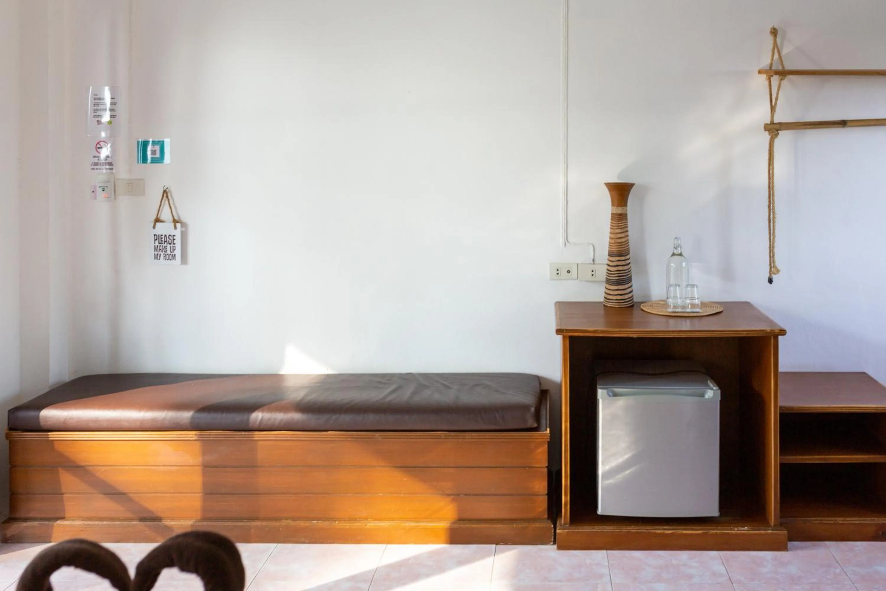 hair dresser, Bed in Tiki Beach Koh Phangan Beach Restaurant Bar and Coworking