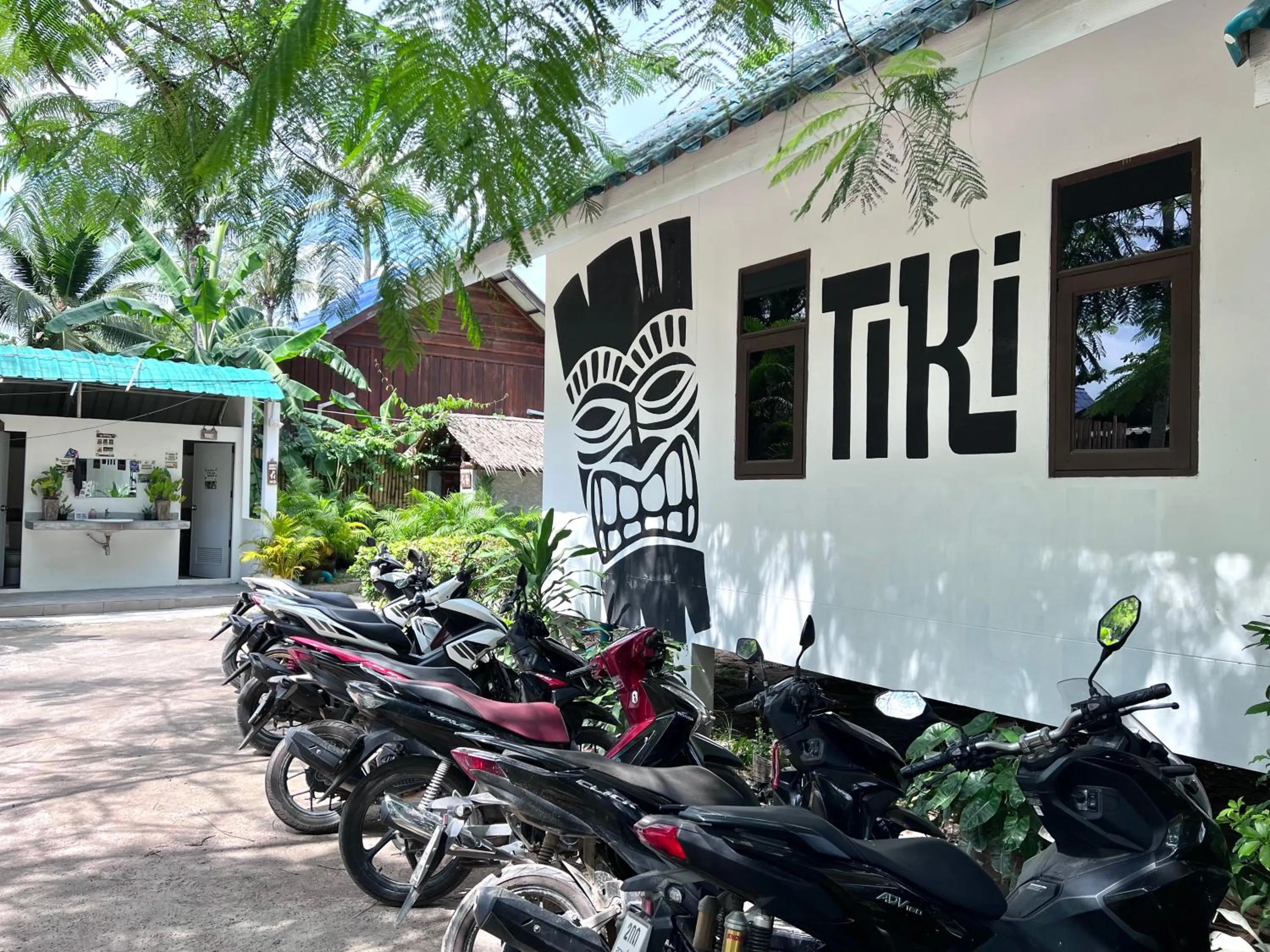 Tiki Beach Koh Phangan Beach Restaurant Bar and Coworking