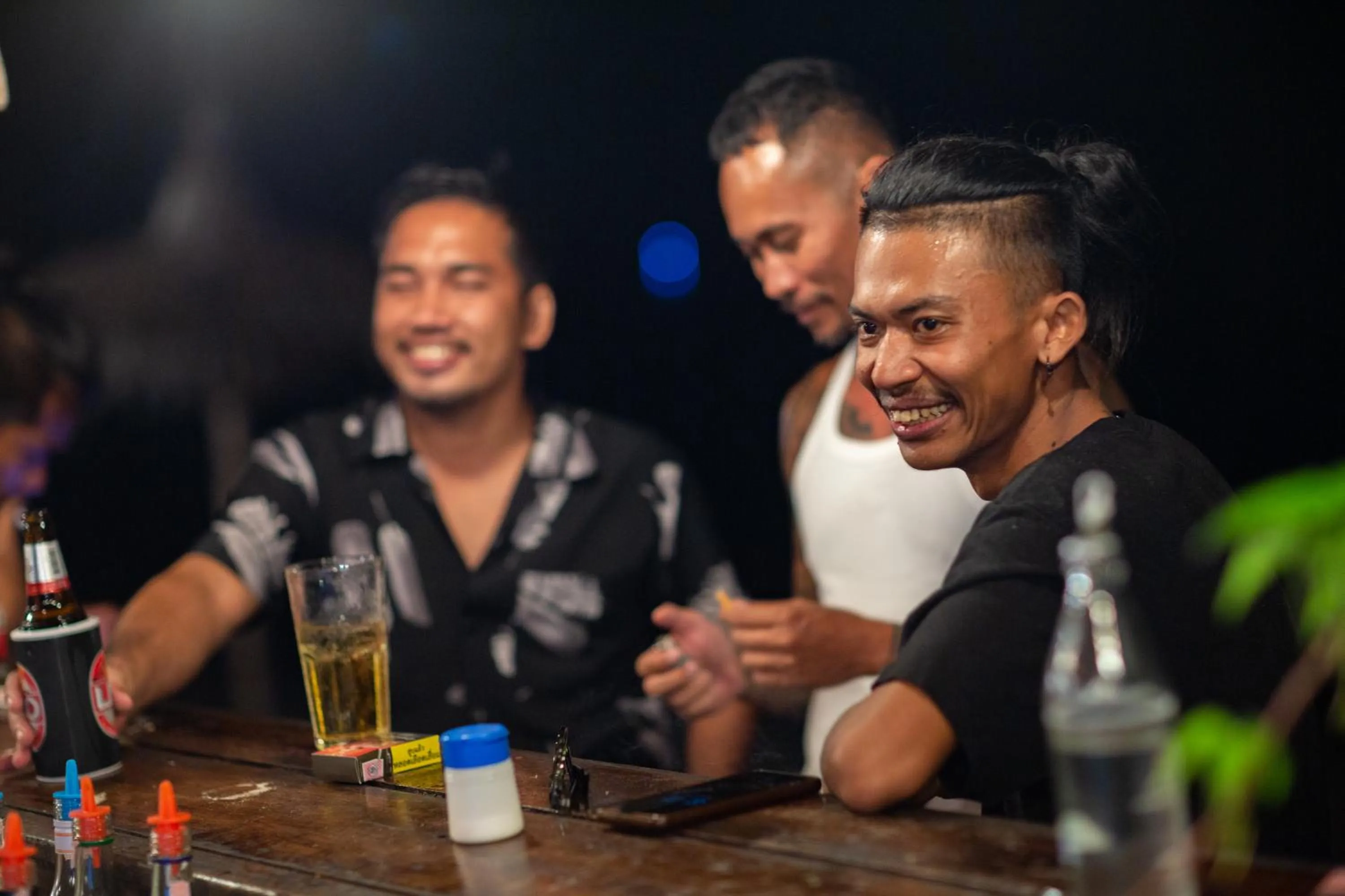 Lounge or bar in Tiki Beach Koh Phangan Beach Restaurant Bar and Coworking