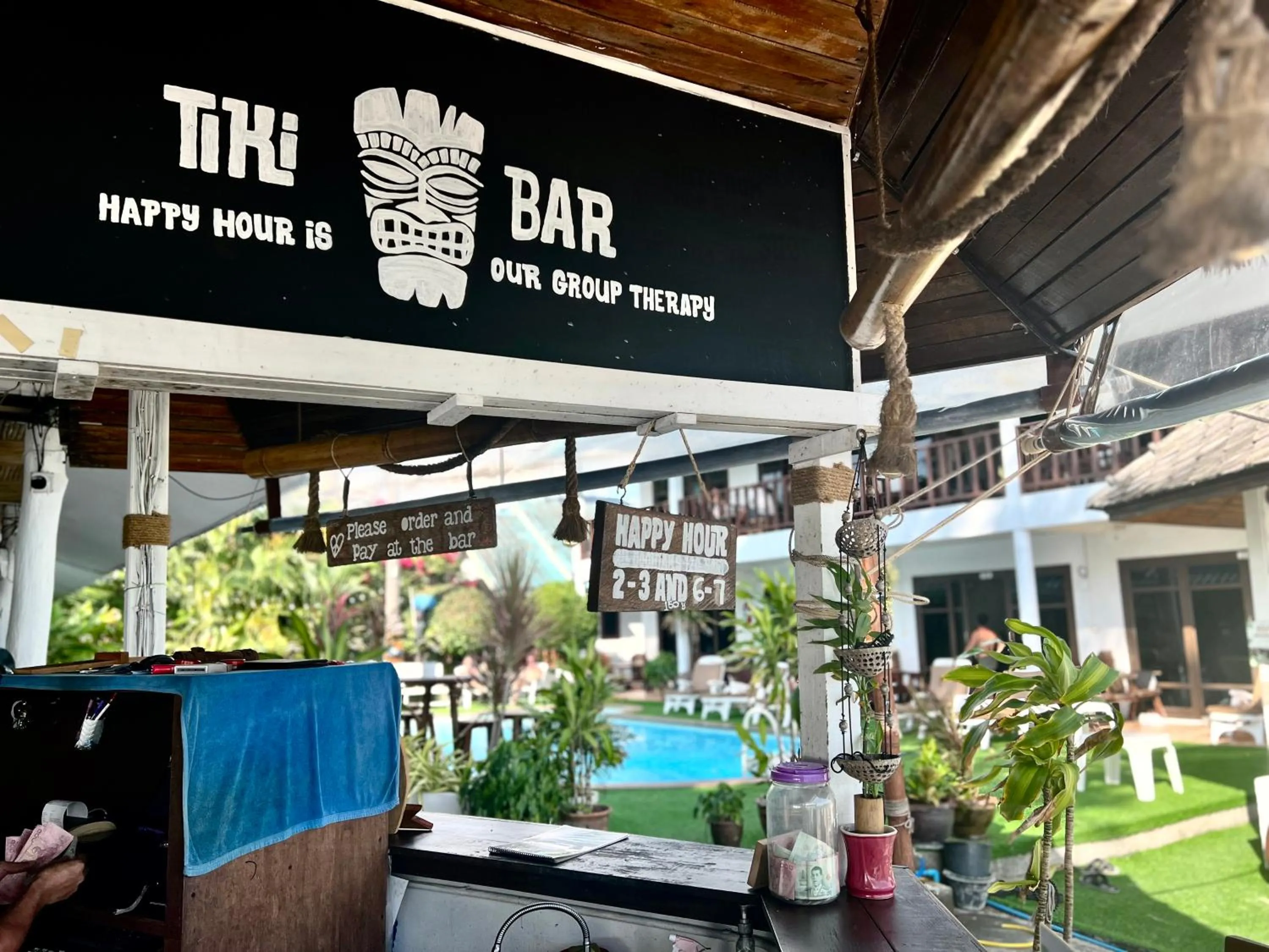 Tiki Beach Koh Phangan Beach Restaurant Bar and Coworking