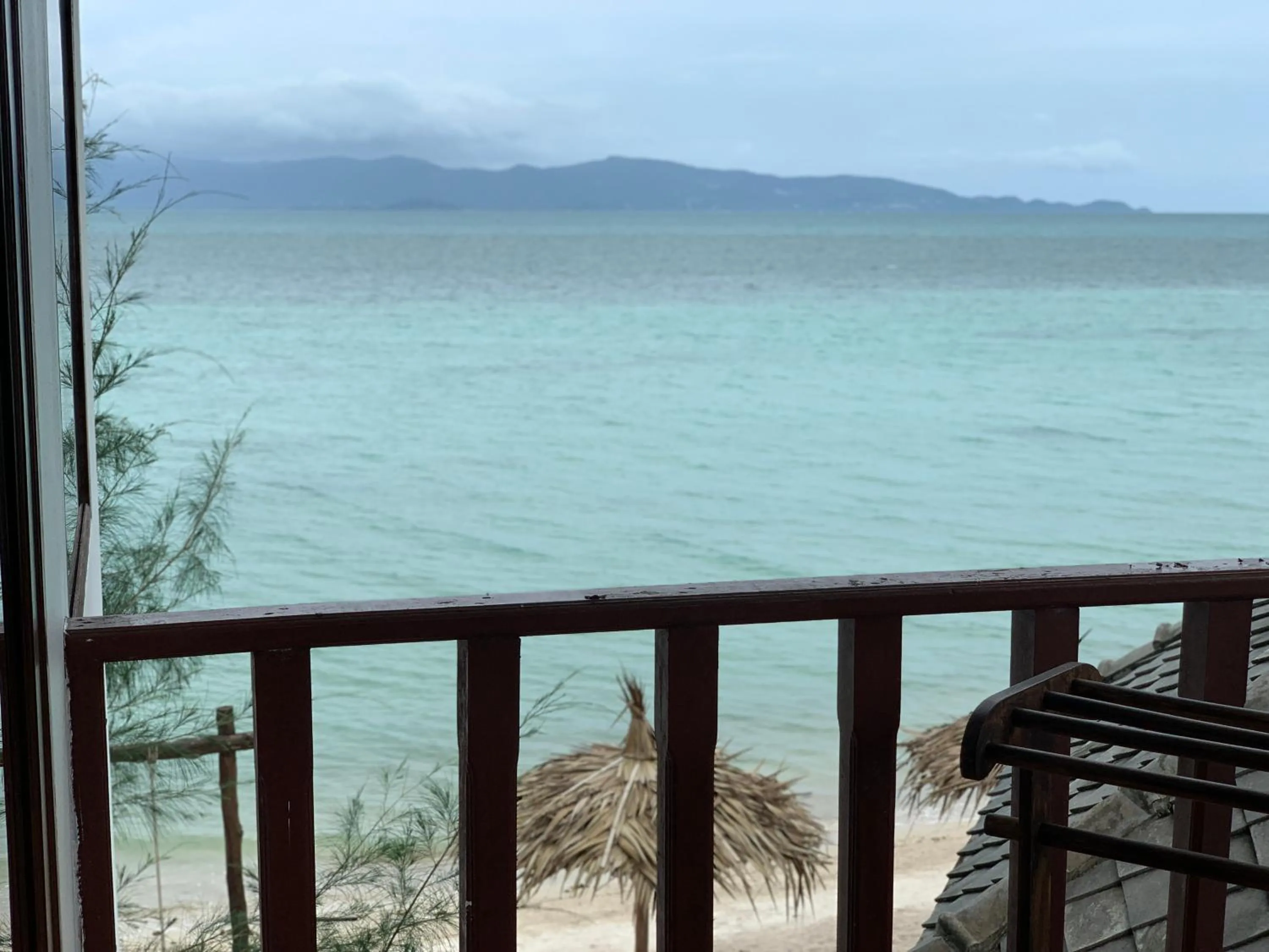 Balcony/Terrace in Tiki Beach Koh Phangan Beach Restaurant Bar and Coworking